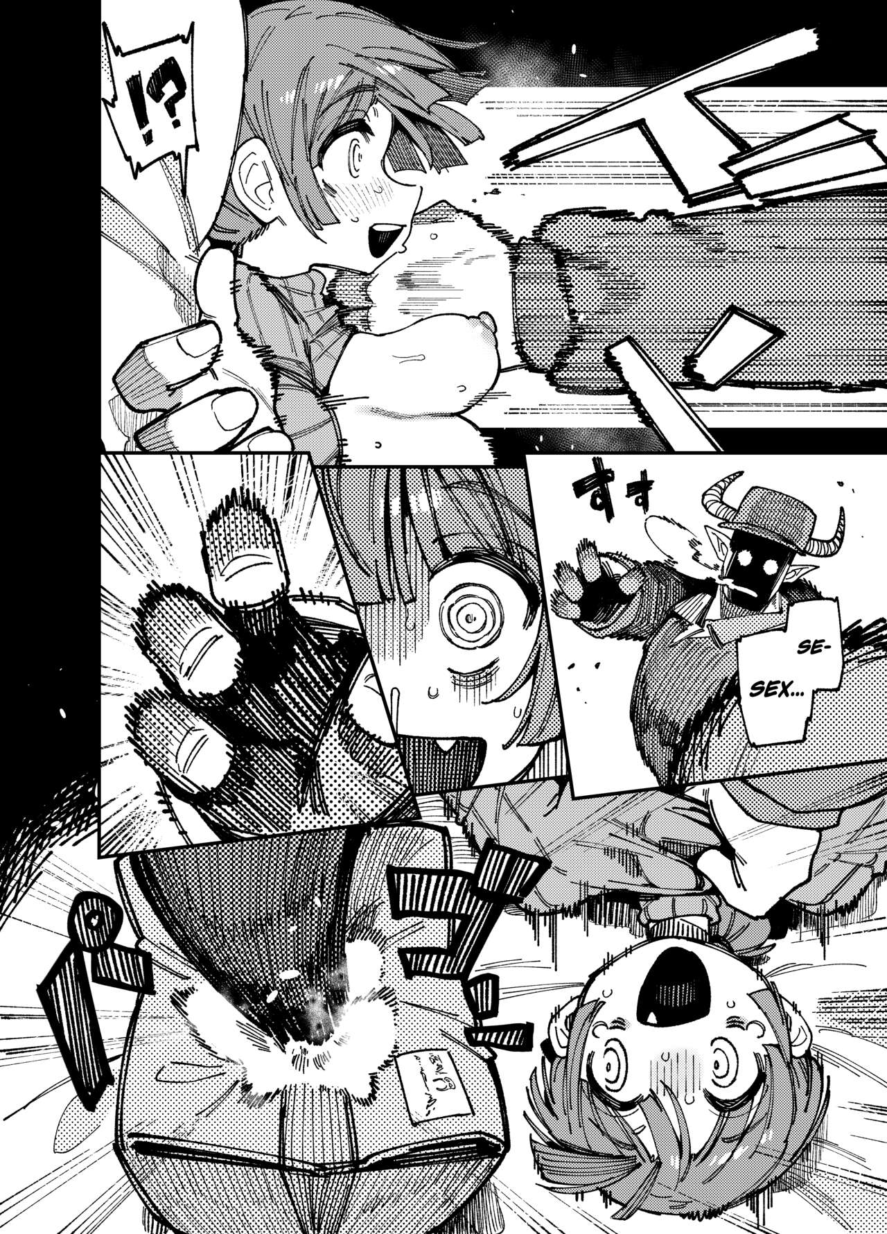 [Hoshoku Shoujo (Karasu Chan)]Ie ga Shike Sugite Haete Kita Genkaku Yuuhatsu Kinoko wo Gosyoku Shite Hatsujyou Shita Ato no Are ya Kore[English] [Digital] Page 20