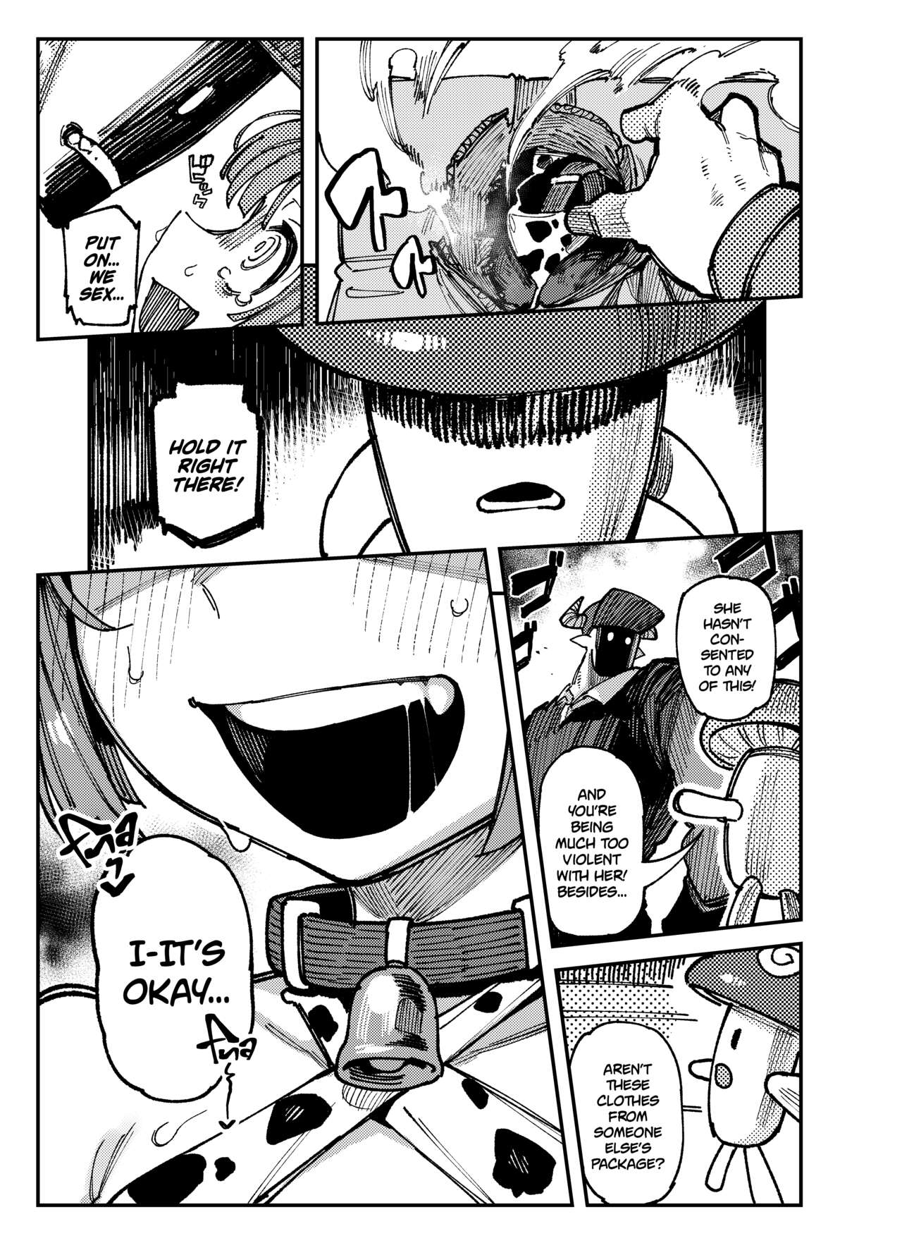 [Hoshoku Shoujo (Karasu Chan)]Ie ga Shike Sugite Haete Kita Genkaku Yuuhatsu Kinoko wo Gosyoku Shite Hatsujyou Shita Ato no Are ya Kore[English] [Digital] Page 21