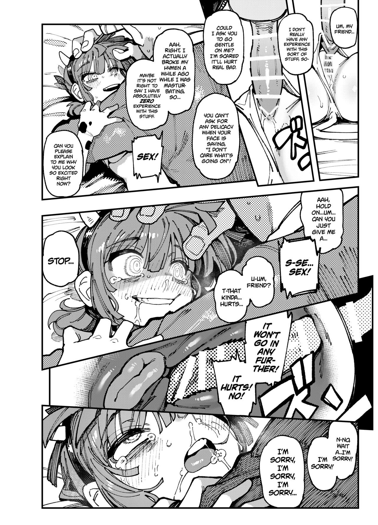 [Hoshoku Shoujo (Karasu Chan)]Ie ga Shike Sugite Haete Kita Genkaku Yuuhatsu Kinoko wo Gosyoku Shite Hatsujyou Shita Ato no Are ya Kore[English] [Digital] Page 24