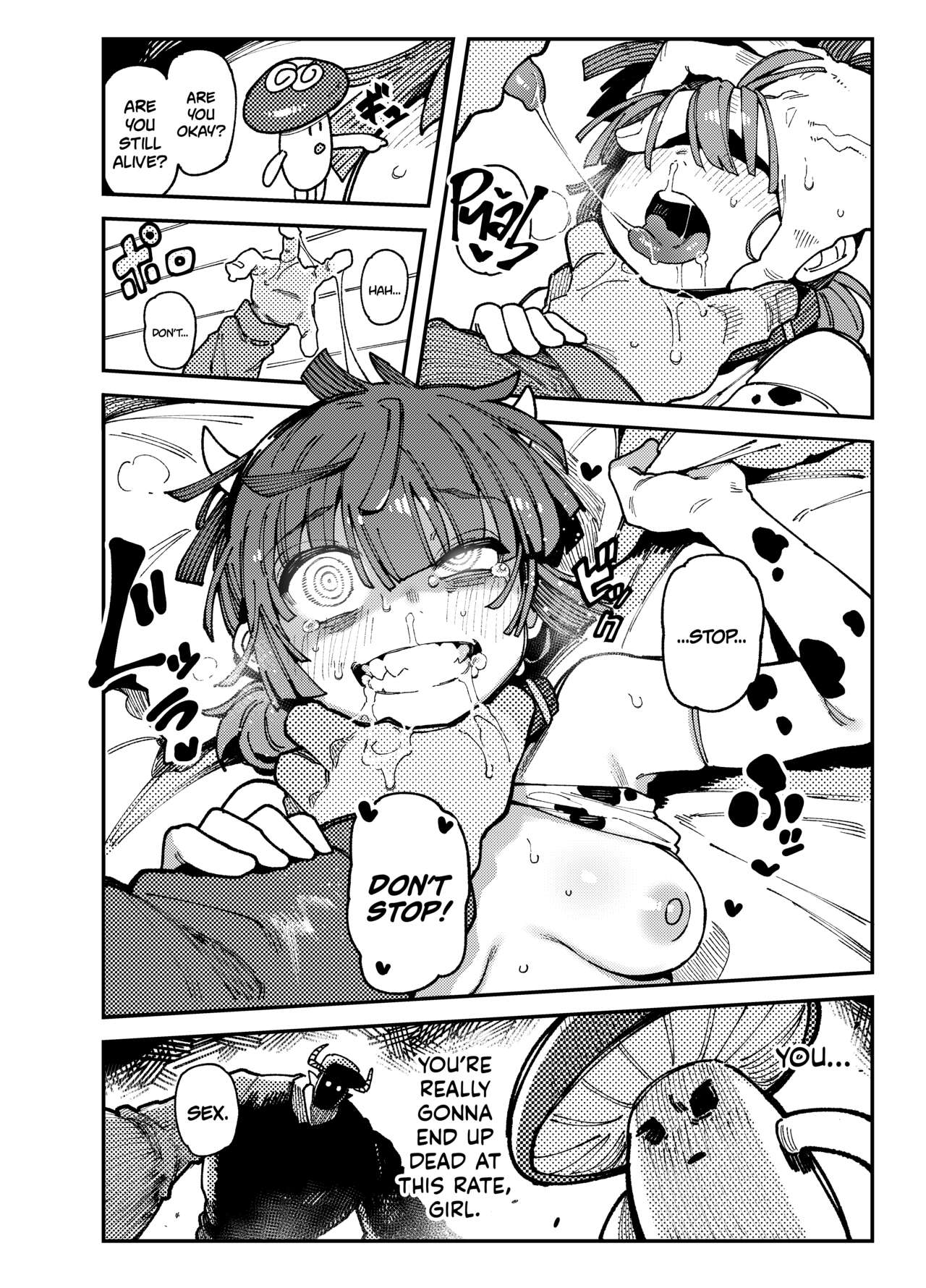 [Hoshoku Shoujo (Karasu Chan)]Ie ga Shike Sugite Haete Kita Genkaku Yuuhatsu Kinoko wo Gosyoku Shite Hatsujyou Shita Ato no Are ya Kore[English] [Digital] Page 28