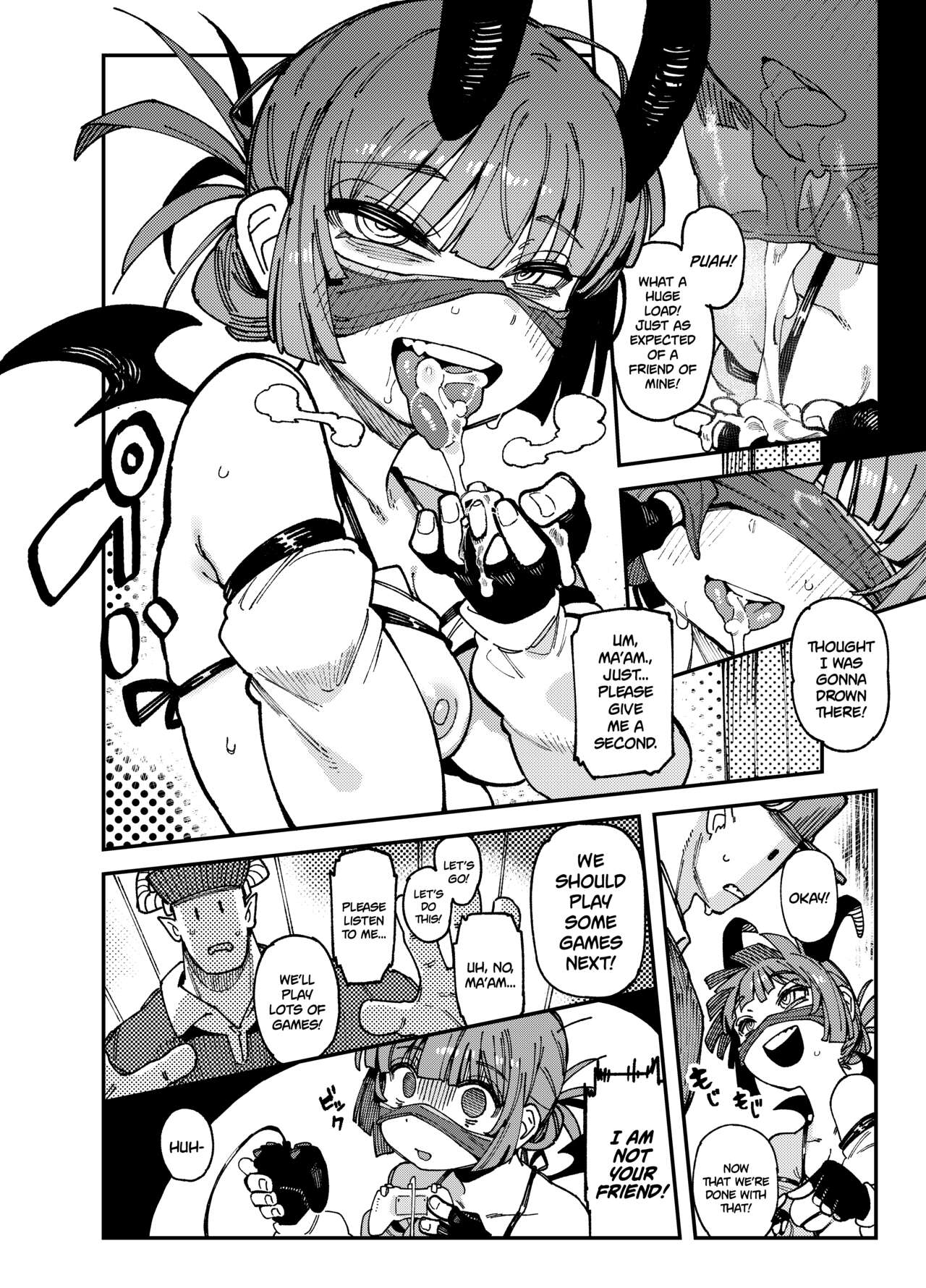 [Hoshoku Shoujo (Karasu Chan)]Ie ga Shike Sugite Haete Kita Genkaku Yuuhatsu Kinoko wo Gosyoku Shite Hatsujyou Shita Ato no Are ya Kore[English] [Digital] Page 38