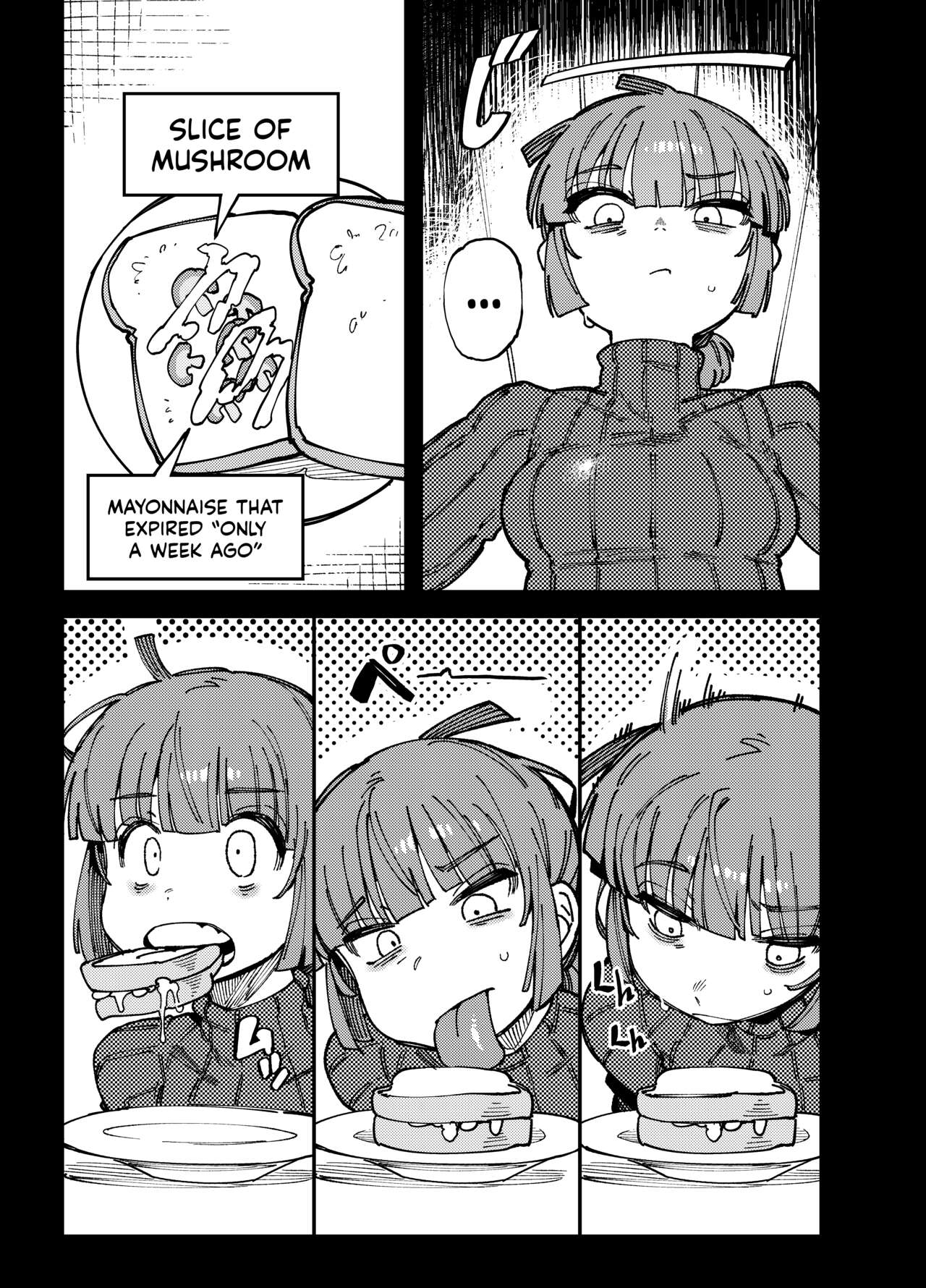 [Hoshoku Shoujo (Karasu Chan)]Ie ga Shike Sugite Haete Kita Genkaku Yuuhatsu Kinoko wo Gosyoku Shite Hatsujyou Shita Ato no Are ya Kore[English] [Digital] Page 5