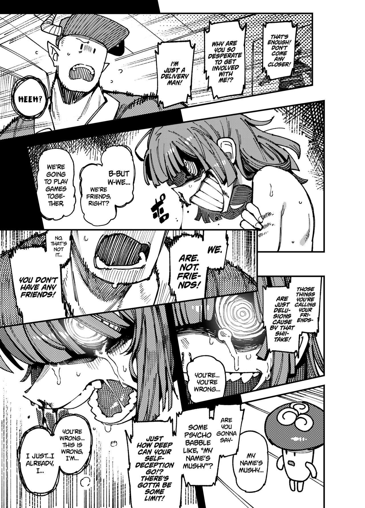 [Hoshoku Shoujo (Karasu Chan)]Ie ga Shike Sugite Haete Kita Genkaku Yuuhatsu Kinoko wo Gosyoku Shite Hatsujyou Shita Ato no Are ya Kore[English] [Digital] Page 51
