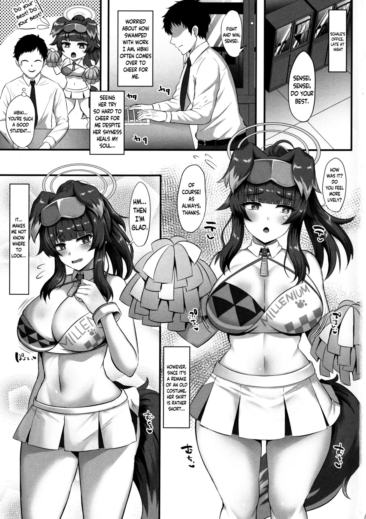 (C102) [Hoshizora Sutekki (Kisaragi Nana)]Furee! Furee! Sensei | Hooray! Hooray! Sensei!(Blue Archive) [English] [Douzo Lad Translations] Page 3
