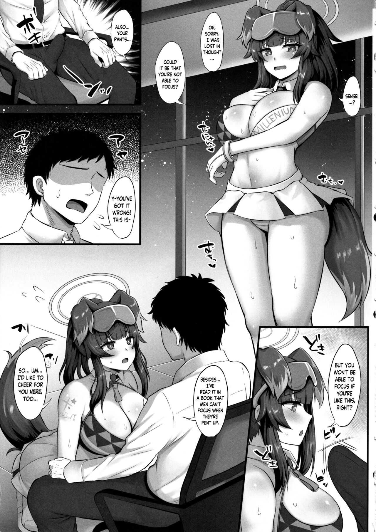 (C102) [Hoshizora Sutekki (Kisaragi Nana)]Furee! Furee! Sensei | Hooray! Hooray! Sensei!(Blue Archive) [English] [Douzo Lad Translations] Page 5