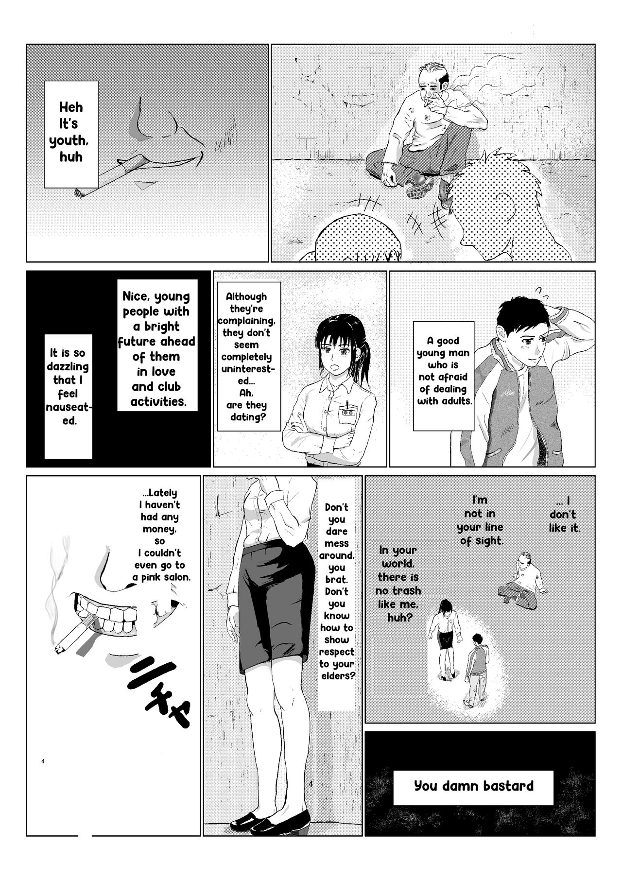 [Kiyama Haru]Ranbou Oji-san | Rough Uncle[English] Page 5