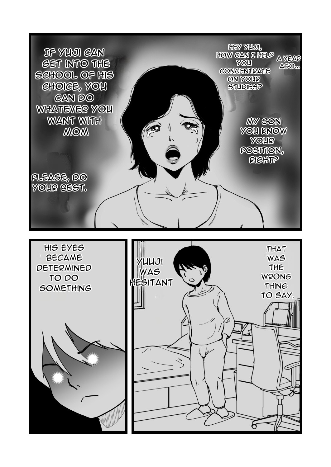 [Momoziri Hustle Dou]Goukaku Iwai wa Mama no Karada[English] [DarklordMTLs] Page 12