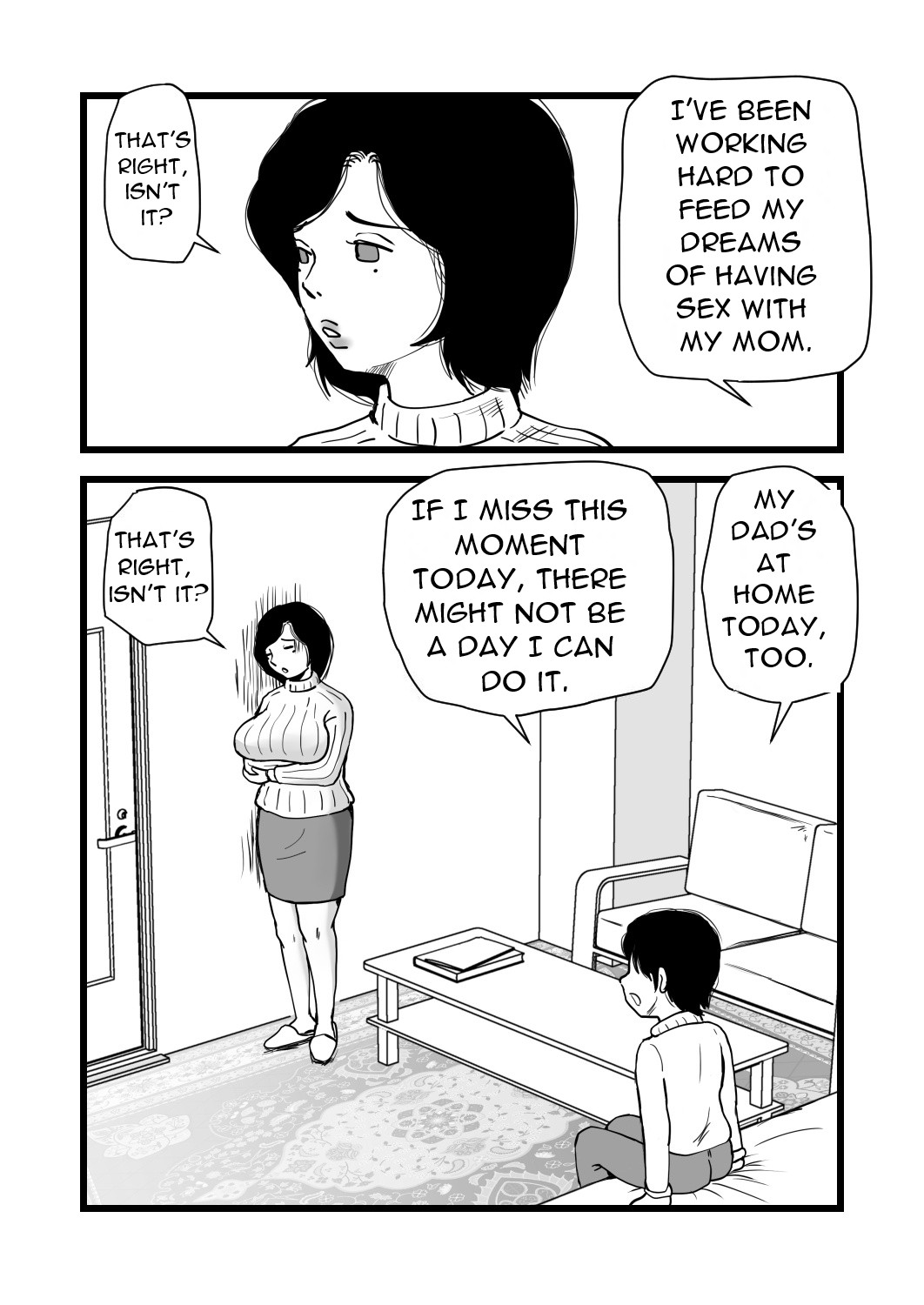 [Momoziri Hustle Dou]Goukaku Iwai wa Mama no Karada[English] [DarklordMTLs] Page 7