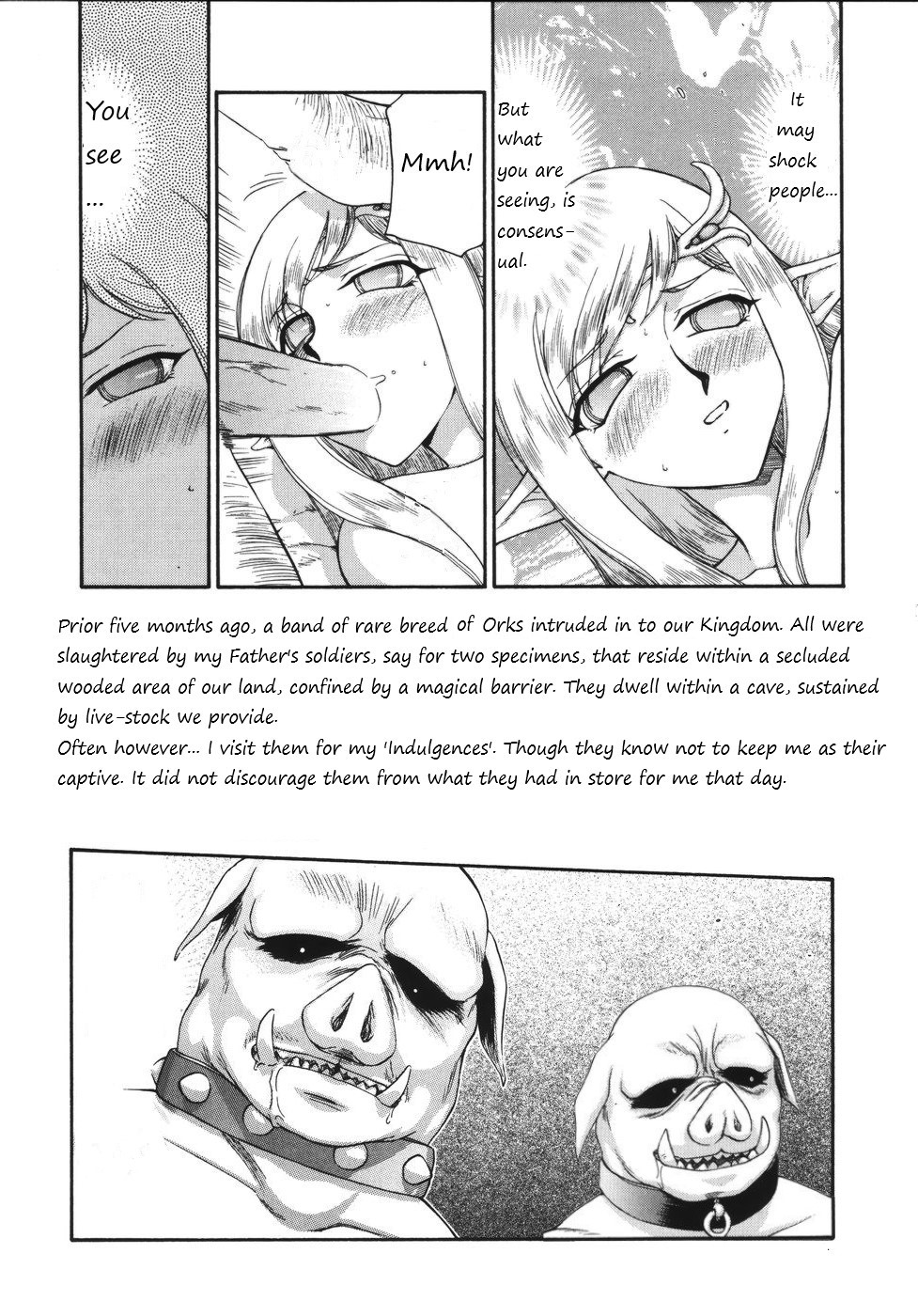 Hajime Taira Type H, Chapter Princess Elicia Rewrite Page 4