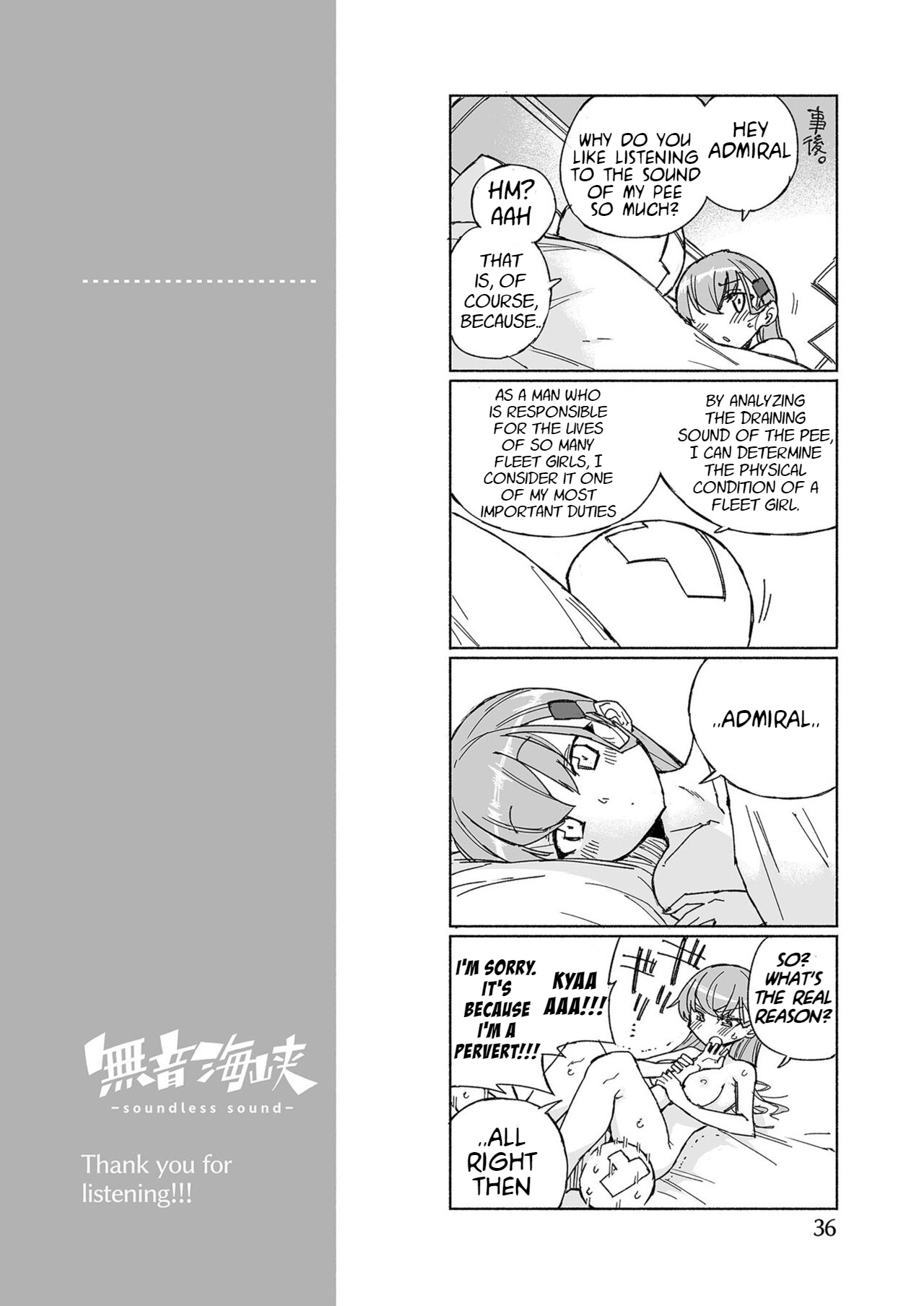 [Kohri Club (Kohri Ms)]Muon Kaikyou - soundless sound -(Kantai Collection -KanColle-) [English] [Digital] Page 41