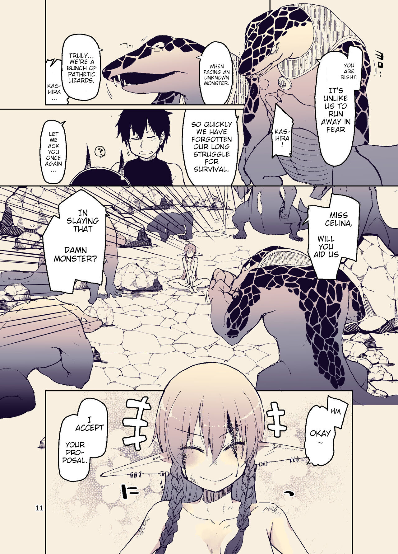 [Metamor (Ryo)]Dosukebe Elf no Ishukan Nikki 11[English] [Poranya] [Digital] Page 12