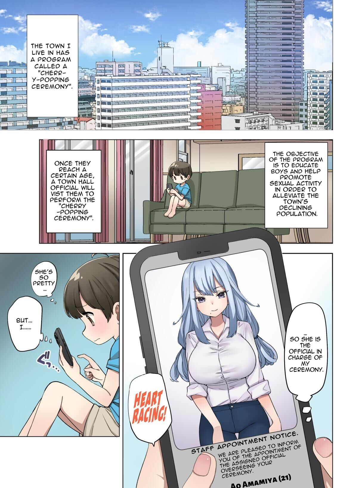 [Naporitan (Nanakotu)]Fudeoroshi Seido no Aru Machi de Boku wa Aragau[English] [RWfuta] Page 2