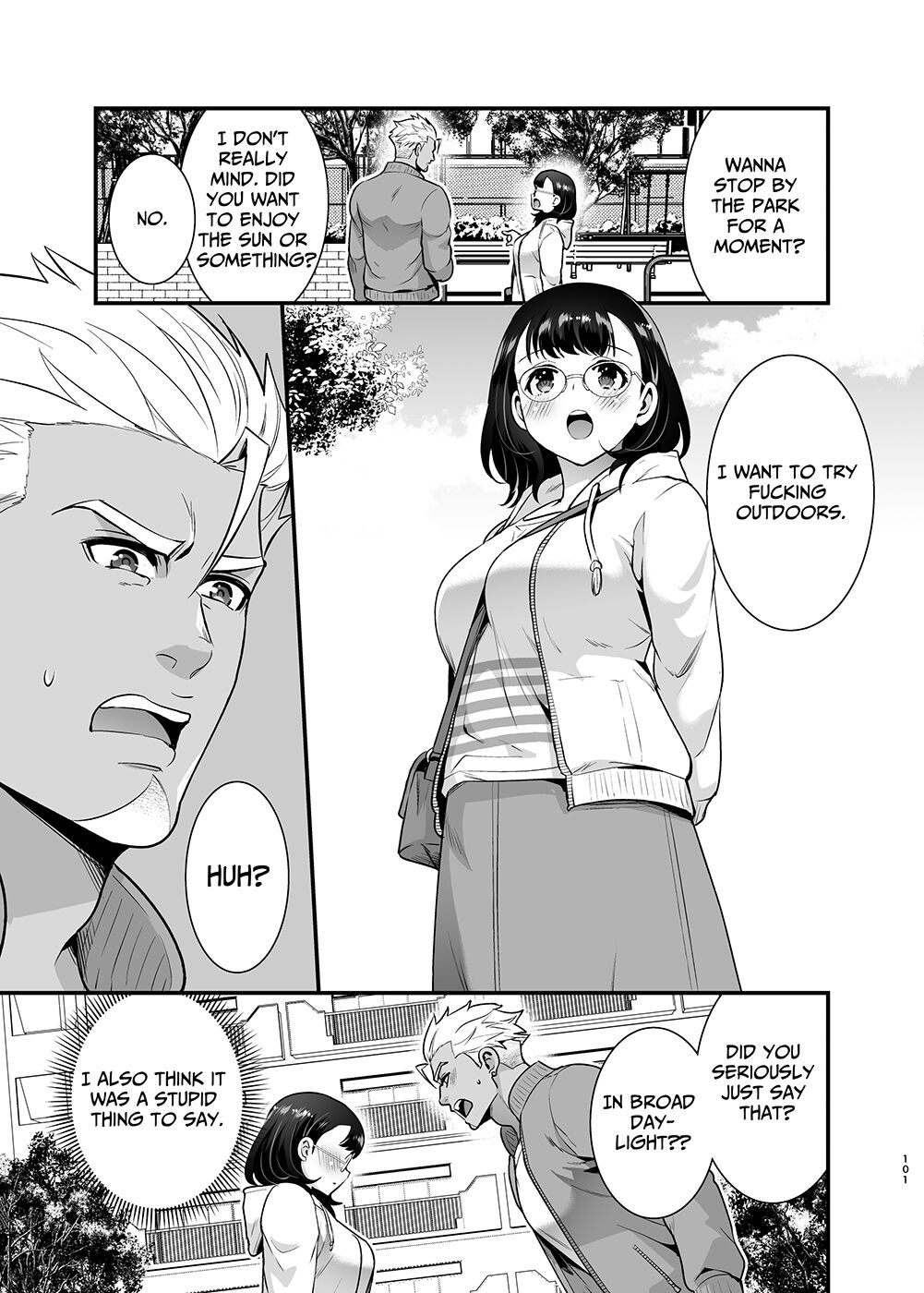 [Jewelry Box (Tamaki Nao)]Seiyoku o Moteamasu Jimi de Nekura na Watashi ga Gatenkei Joushi ni Taberareru 3-kakan | Gloomy Normie with Pent-up Lust gets Devoured by her Blue-collar Boss for THREE DAYS[English] [Iyarashii Josei] Page 101