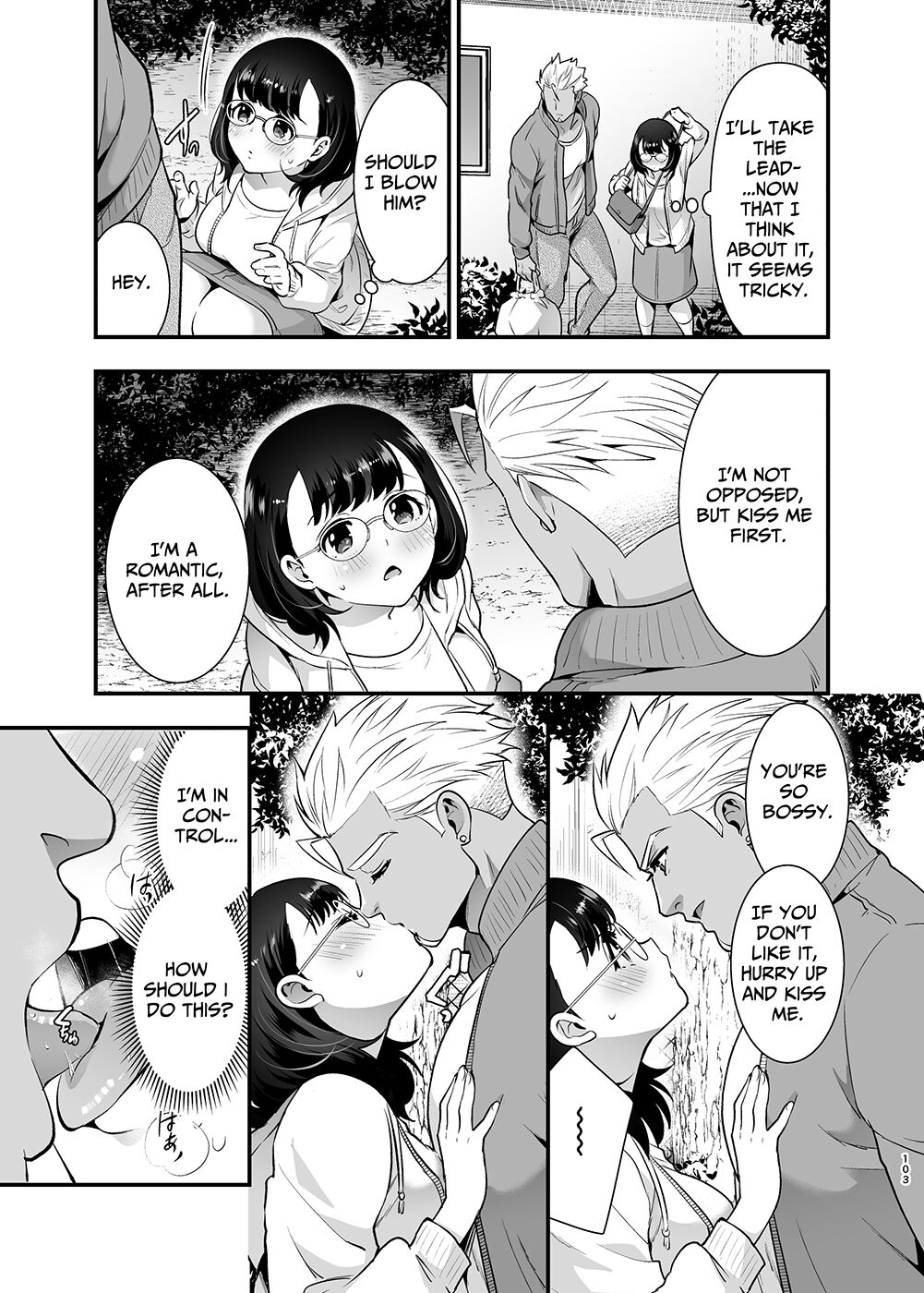 [Jewelry Box (Tamaki Nao)]Seiyoku o Moteamasu Jimi de Nekura na Watashi ga Gatenkei Joushi ni Taberareru 3-kakan | Gloomy Normie with Pent-up Lust gets Devoured by her Blue-collar Boss for THREE DAYS[English] [Iyarashii Josei] Page 103