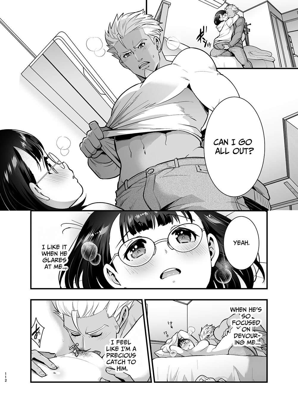 [Jewelry Box (Tamaki Nao)]Seiyoku o Moteamasu Jimi de Nekura na Watashi ga Gatenkei Joushi ni Taberareru 3-kakan | Gloomy Normie with Pent-up Lust gets Devoured by her Blue-collar Boss for THREE DAYS[English] [Iyarashii Josei] Page 112
