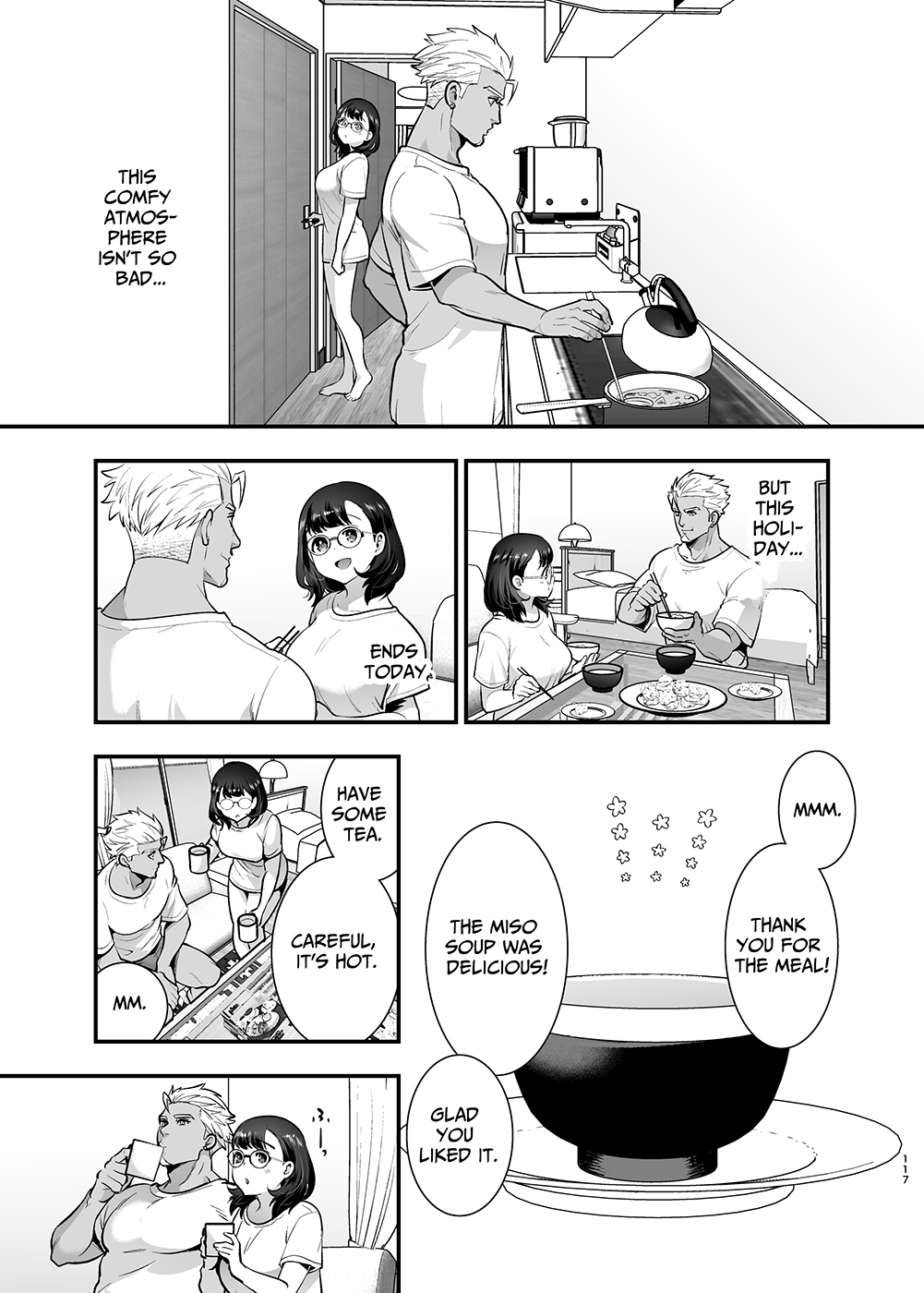 [Jewelry Box (Tamaki Nao)]Seiyoku o Moteamasu Jimi de Nekura na Watashi ga Gatenkei Joushi ni Taberareru 3-kakan | Gloomy Normie with Pent-up Lust gets Devoured by her Blue-collar Boss for THREE DAYS[English] [Iyarashii Josei] Page 117