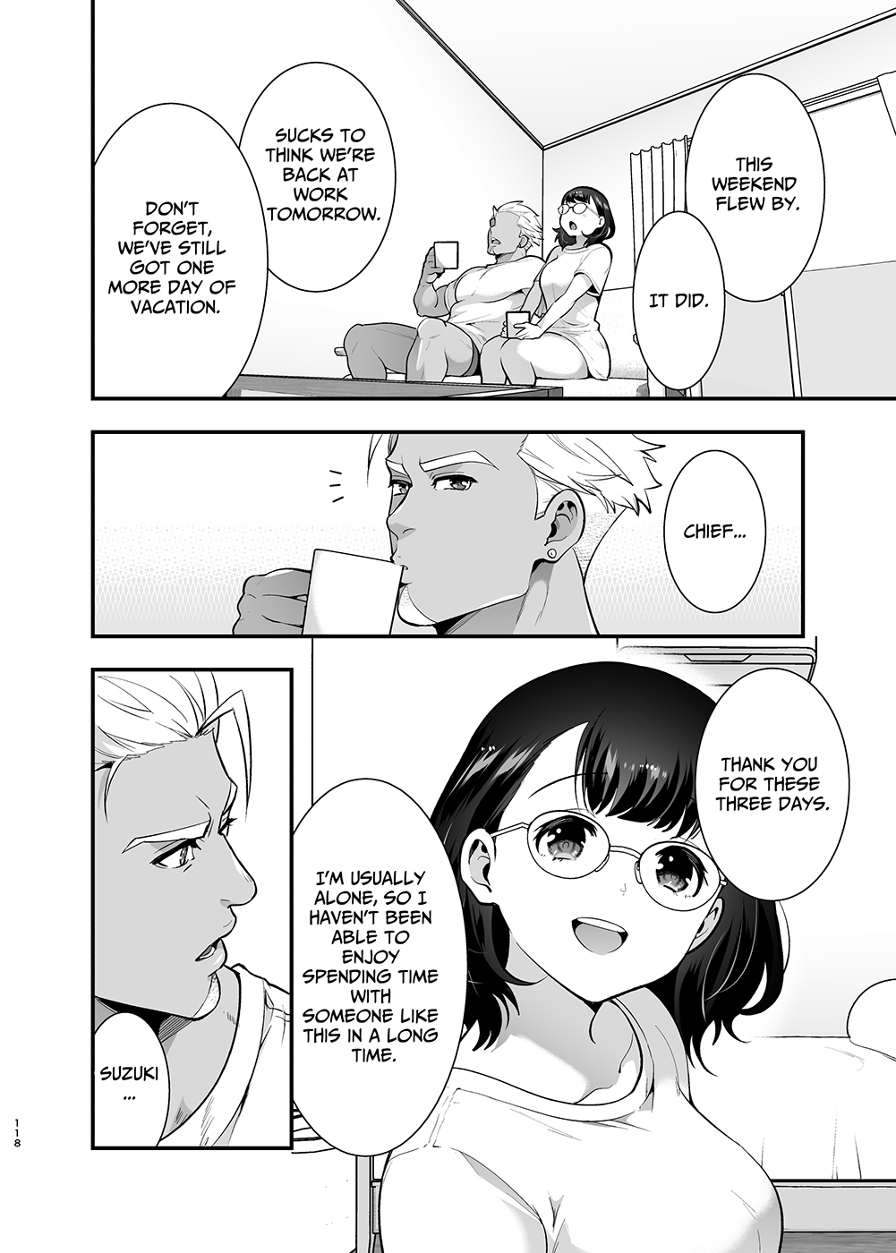 [Jewelry Box (Tamaki Nao)]Seiyoku o Moteamasu Jimi de Nekura na Watashi ga Gatenkei Joushi ni Taberareru 3-kakan | Gloomy Normie with Pent-up Lust gets Devoured by her Blue-collar Boss for THREE DAYS[English] [Iyarashii Josei] Page 118