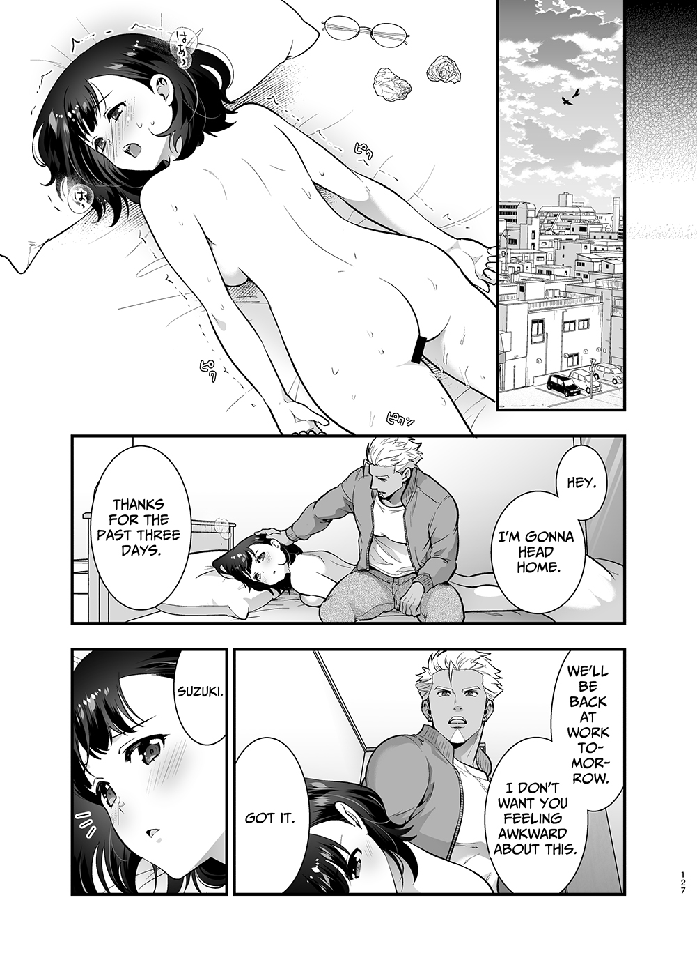 [Jewelry Box (Tamaki Nao)]Seiyoku o Moteamasu Jimi de Nekura na Watashi ga Gatenkei Joushi ni Taberareru 3-kakan | Gloomy Normie with Pent-up Lust gets Devoured by her Blue-collar Boss for THREE DAYS[English] [Iyarashii Josei] Page 127