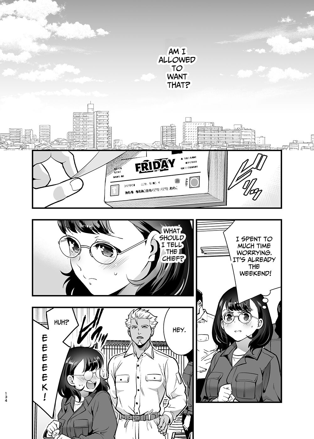 [Jewelry Box (Tamaki Nao)]Seiyoku o Moteamasu Jimi de Nekura na Watashi ga Gatenkei Joushi ni Taberareru 3-kakan | Gloomy Normie with Pent-up Lust gets Devoured by her Blue-collar Boss for THREE DAYS[English] [Iyarashii Josei] Page 134