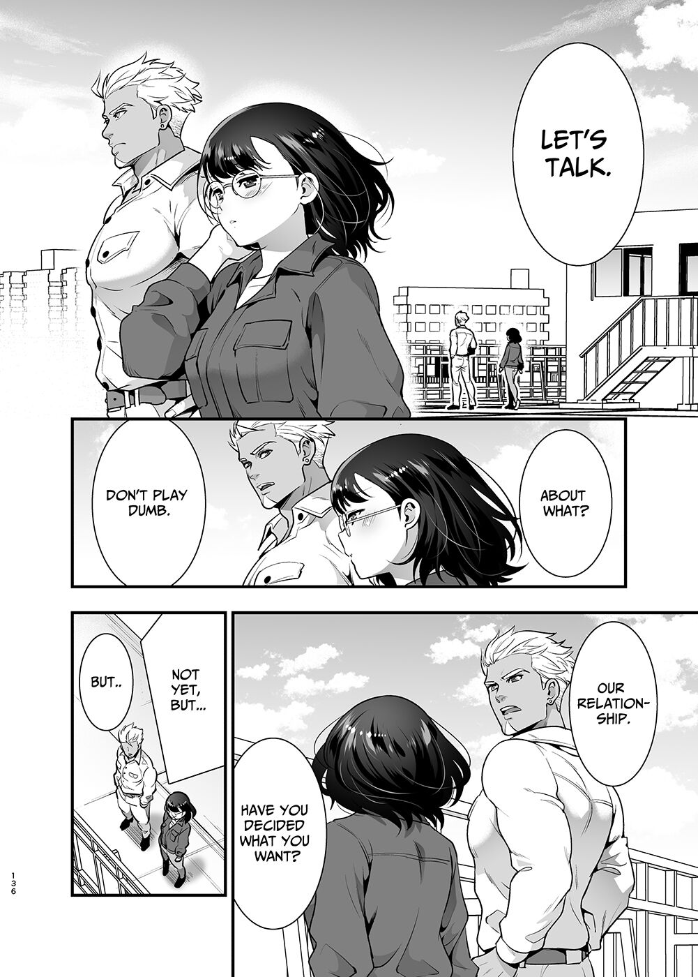 [Jewelry Box (Tamaki Nao)]Seiyoku o Moteamasu Jimi de Nekura na Watashi ga Gatenkei Joushi ni Taberareru 3-kakan | Gloomy Normie with Pent-up Lust gets Devoured by her Blue-collar Boss for THREE DAYS[English] [Iyarashii Josei] Page 136
