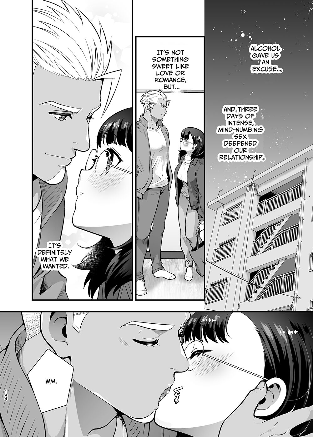 [Jewelry Box (Tamaki Nao)]Seiyoku o Moteamasu Jimi de Nekura na Watashi ga Gatenkei Joushi ni Taberareru 3-kakan | Gloomy Normie with Pent-up Lust gets Devoured by her Blue-collar Boss for THREE DAYS[English] [Iyarashii Josei] Page 144