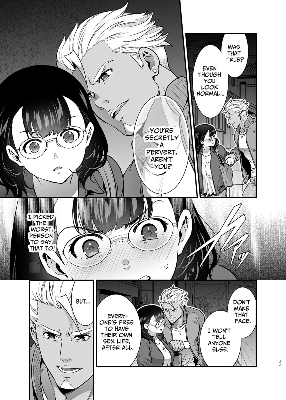 [Jewelry Box (Tamaki Nao)]Seiyoku o Moteamasu Jimi de Nekura na Watashi ga Gatenkei Joushi ni Taberareru 3-kakan | Gloomy Normie with Pent-up Lust gets Devoured by her Blue-collar Boss for THREE DAYS[English] [Iyarashii Josei] Page 23