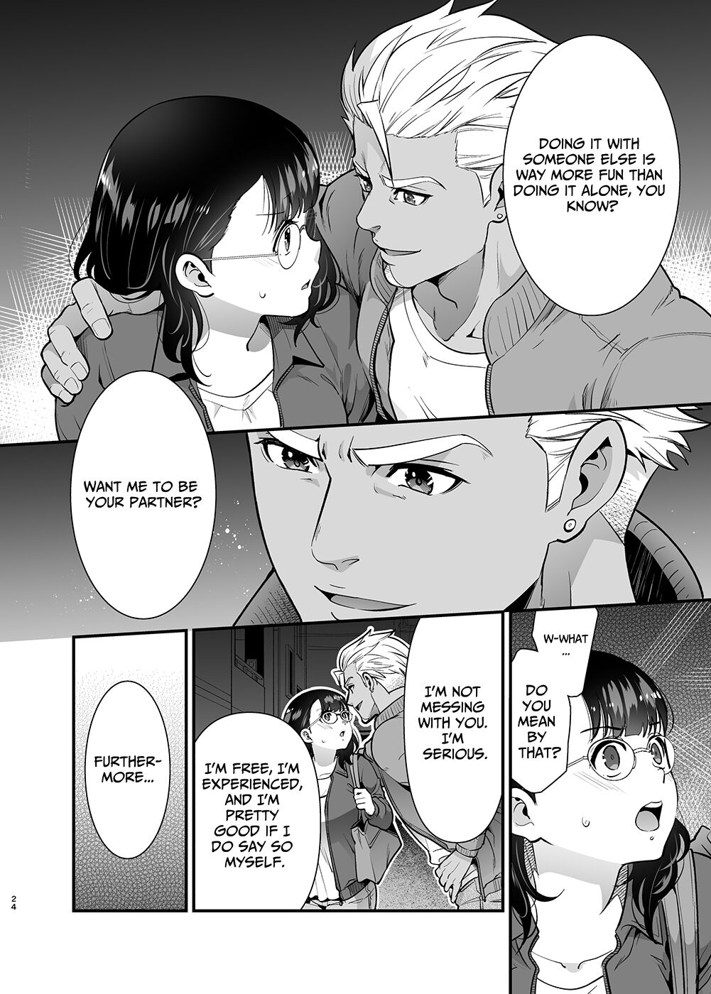 [Jewelry Box (Tamaki Nao)]Seiyoku o Moteamasu Jimi de Nekura na Watashi ga Gatenkei Joushi ni Taberareru 3-kakan | Gloomy Normie with Pent-up Lust gets Devoured by her Blue-collar Boss for THREE DAYS[English] [Iyarashii Josei] Page 24