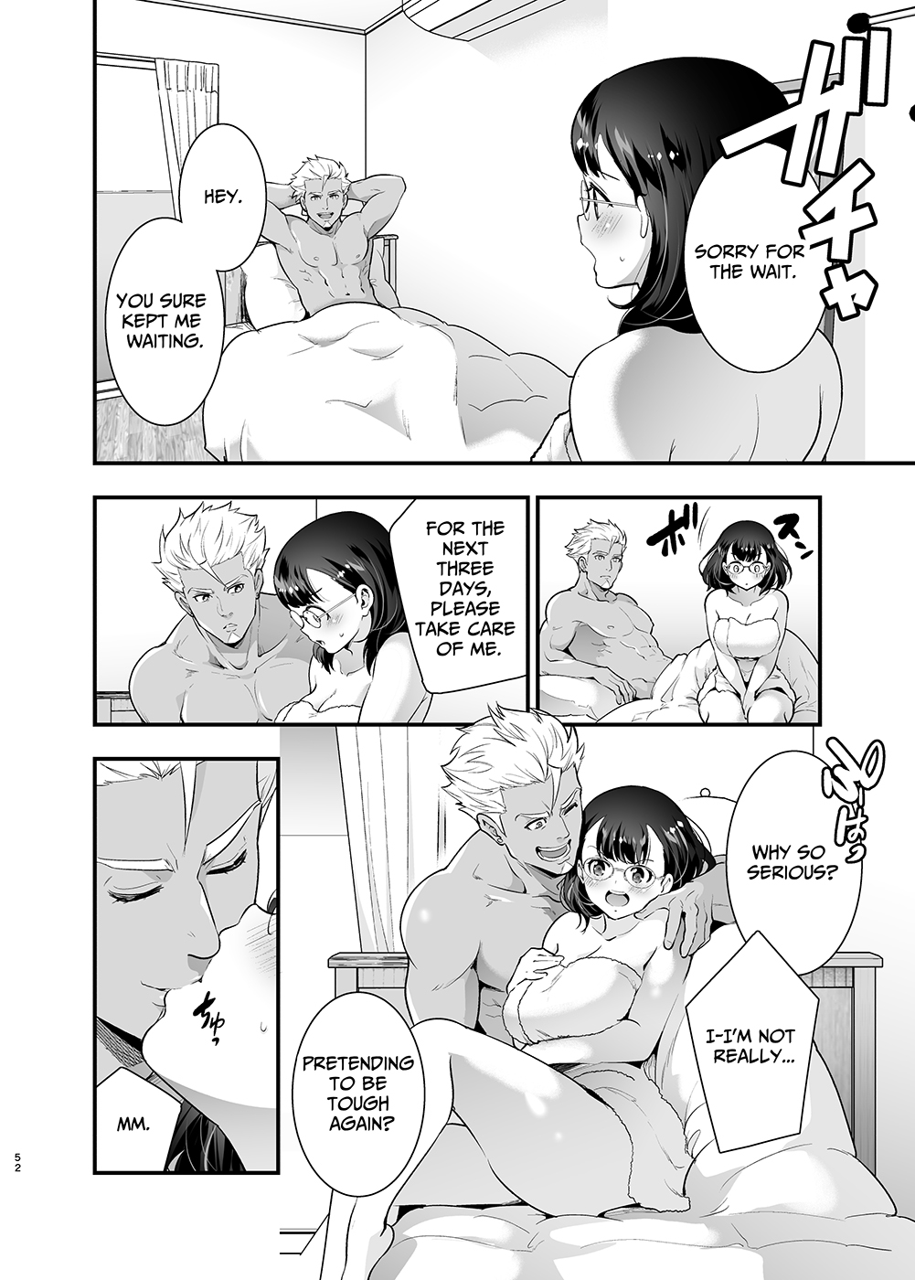 [Jewelry Box (Tamaki Nao)]Seiyoku o Moteamasu Jimi de Nekura na Watashi ga Gatenkei Joushi ni Taberareru 3-kakan | Gloomy Normie with Pent-up Lust gets Devoured by her Blue-collar Boss for THREE DAYS[English] [Iyarashii Josei] Page 52