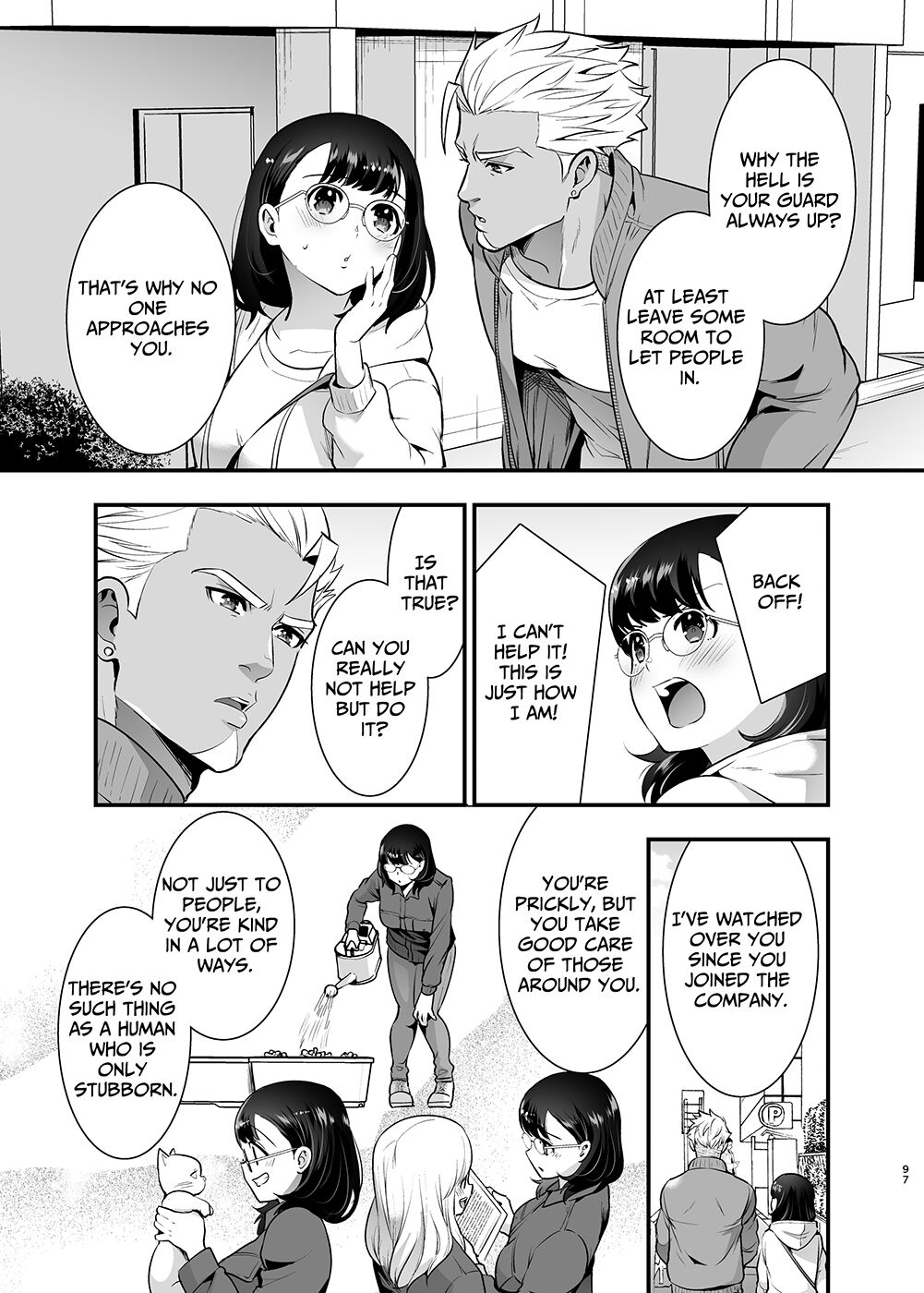 [Jewelry Box (Tamaki Nao)]Seiyoku o Moteamasu Jimi de Nekura na Watashi ga Gatenkei Joushi ni Taberareru 3-kakan | Gloomy Normie with Pent-up Lust gets Devoured by her Blue-collar Boss for THREE DAYS[English] [Iyarashii Josei] Page 97