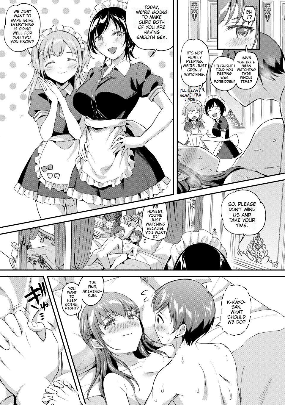 [Kuguri Oimo]Kakusei, Chijo-kei Girls - Wake up, Slut Girls[English] [Digital] Page 113