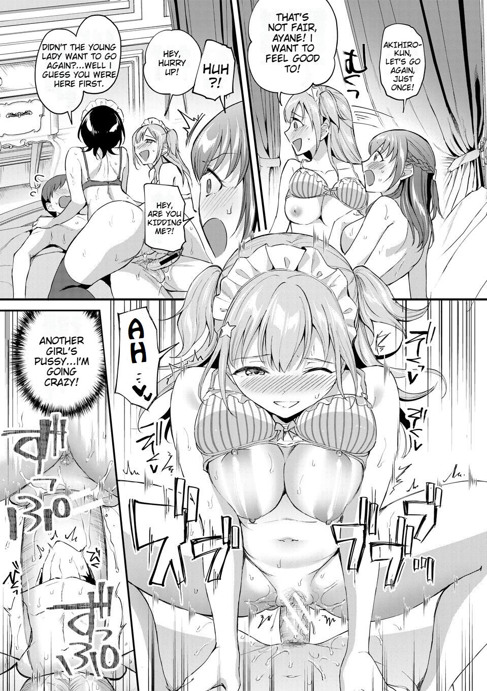 [Kuguri Oimo]Kakusei, Chijo-kei Girls - Wake up, Slut Girls[English] [Digital] Page 123