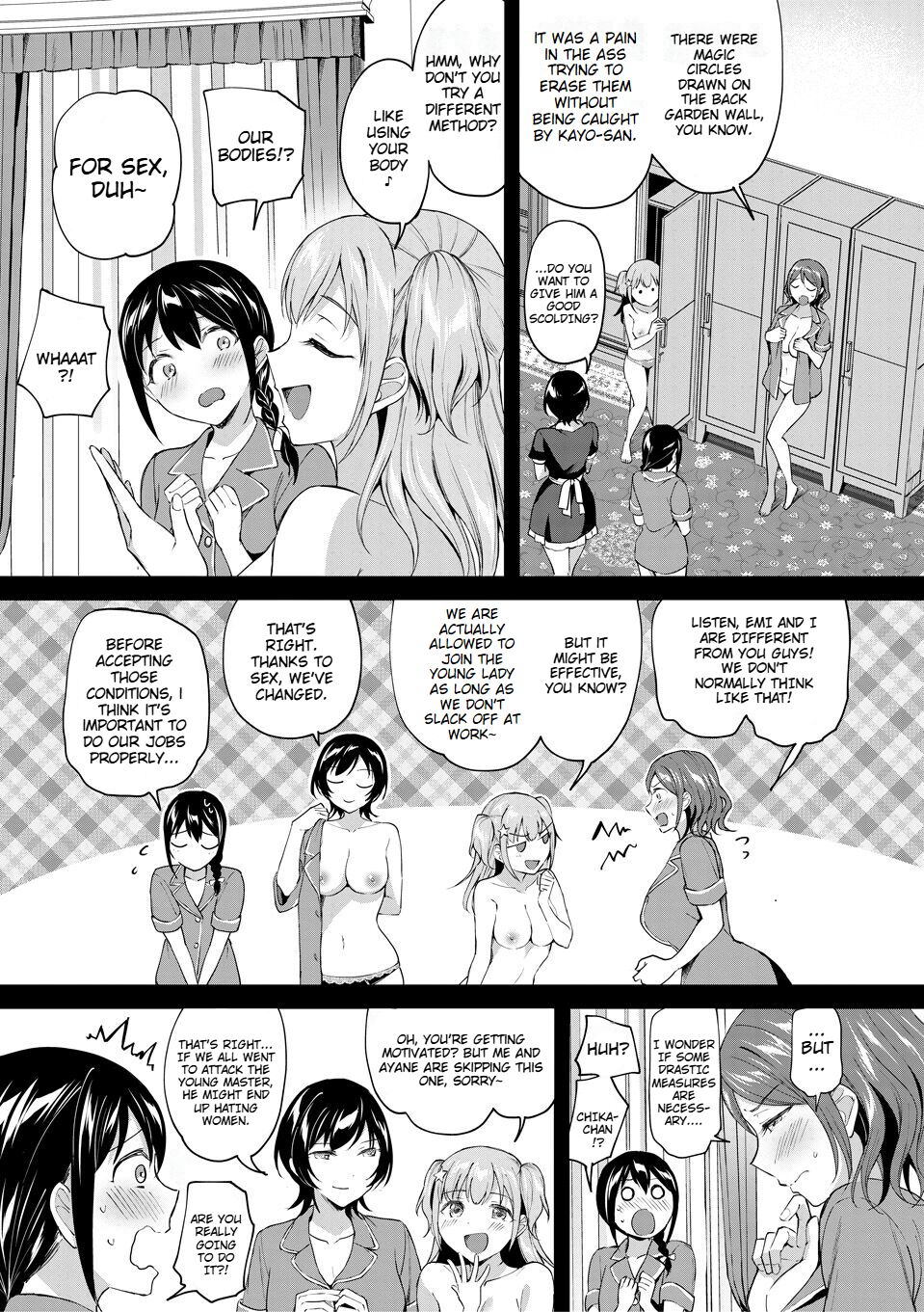 [Kuguri Oimo]Kakusei, Chijo-kei Girls - Wake up, Slut Girls[English] [Digital] Page 151