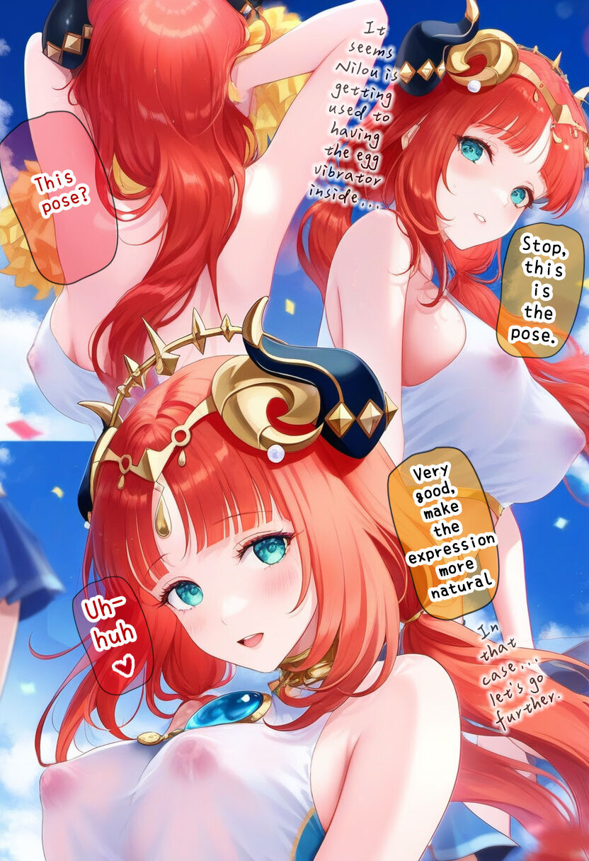 [MrAkiUsagi]Want to shoot erotic photos for Nilou![English] [Uncensored] [Digital] [AI Generated] (Incomplete) Page 11