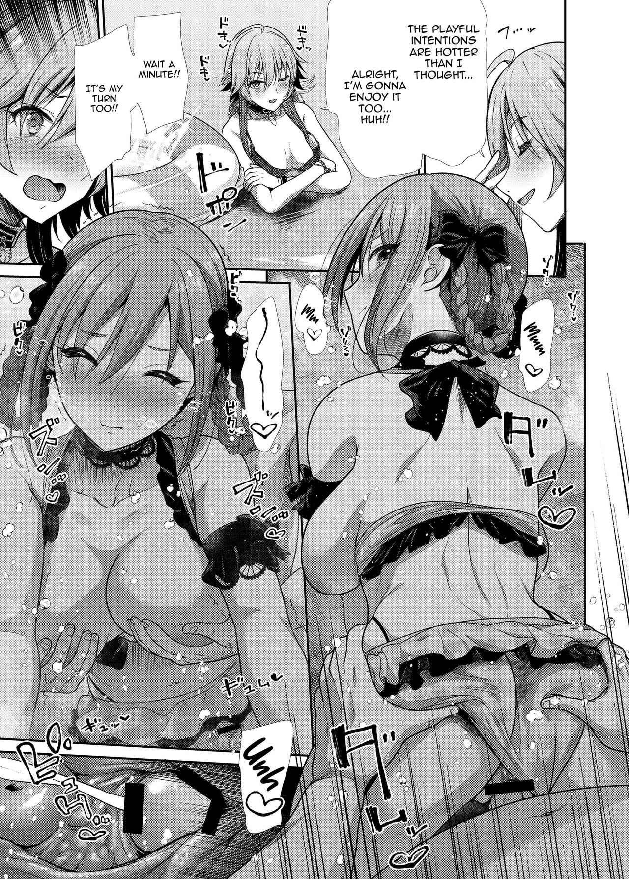 [Takemasaya (Takemasa Takeshi)]Mizugi Seikou Futarigakari | Having Sex in Swimsuits with Two People(THE IDOLM@STER CINDERELLA GIRLS) [English] [KombasID] [Digital] Page 12