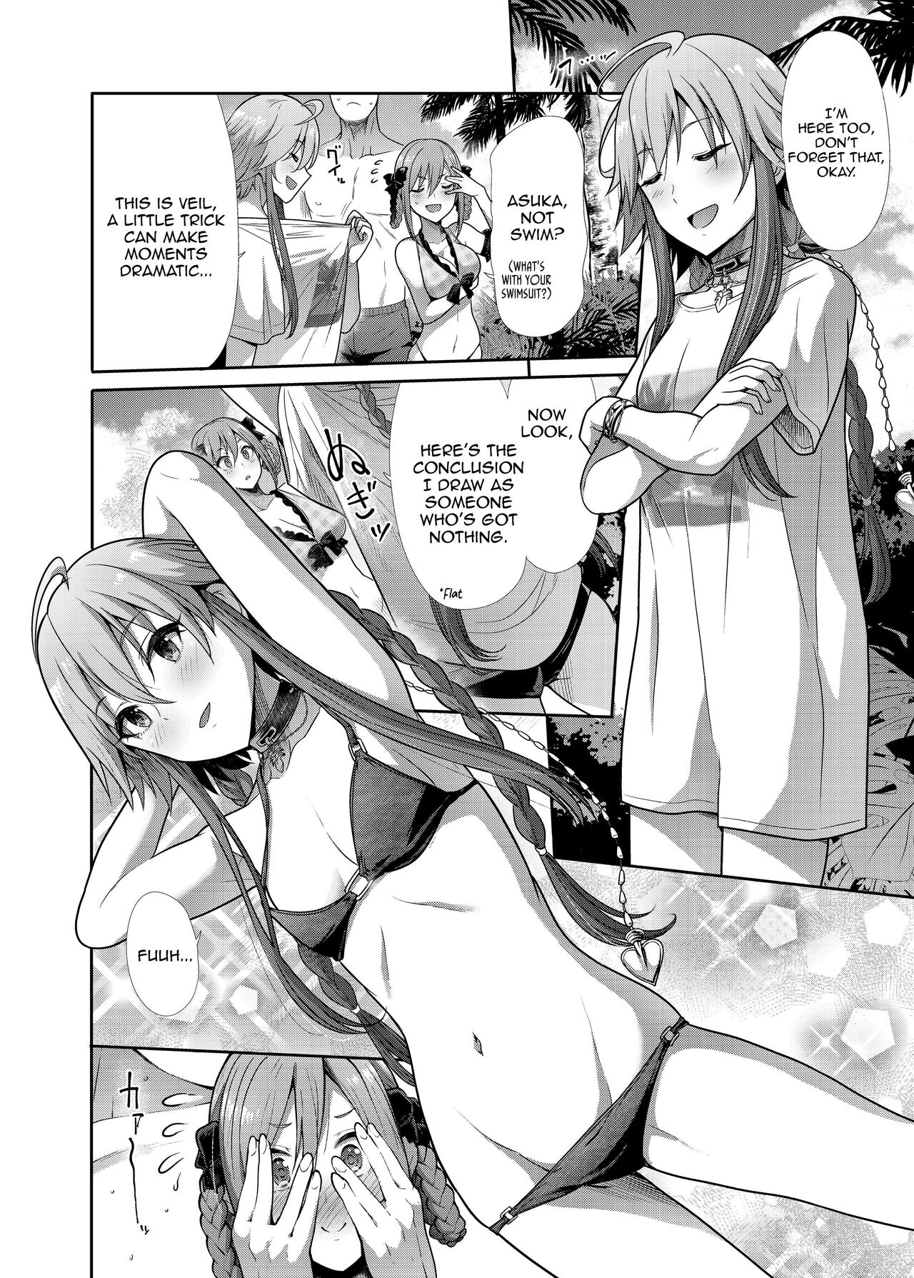 [Takemasaya (Takemasa Takeshi)]Mizugi Seikou Futarigakari | Having Sex in Swimsuits with Two People(THE IDOLM@STER CINDERELLA GIRLS) [English] [KombasID] [Digital] Page 3