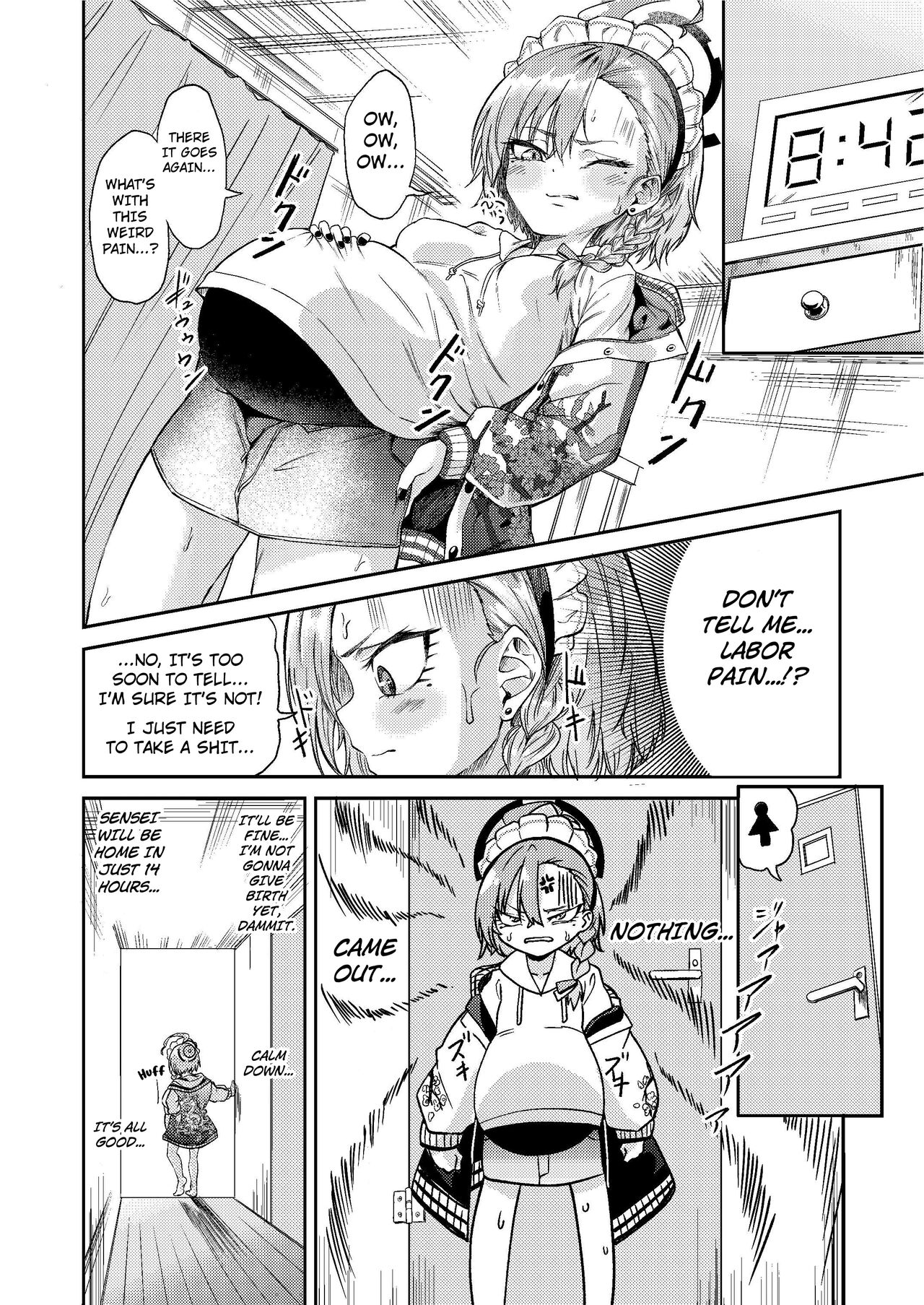[MacNeil Koubou (Enikuma)]Sensei Wari Umarechau(Blue Archive) [English] [Kuraudo] [Digital] Page 3