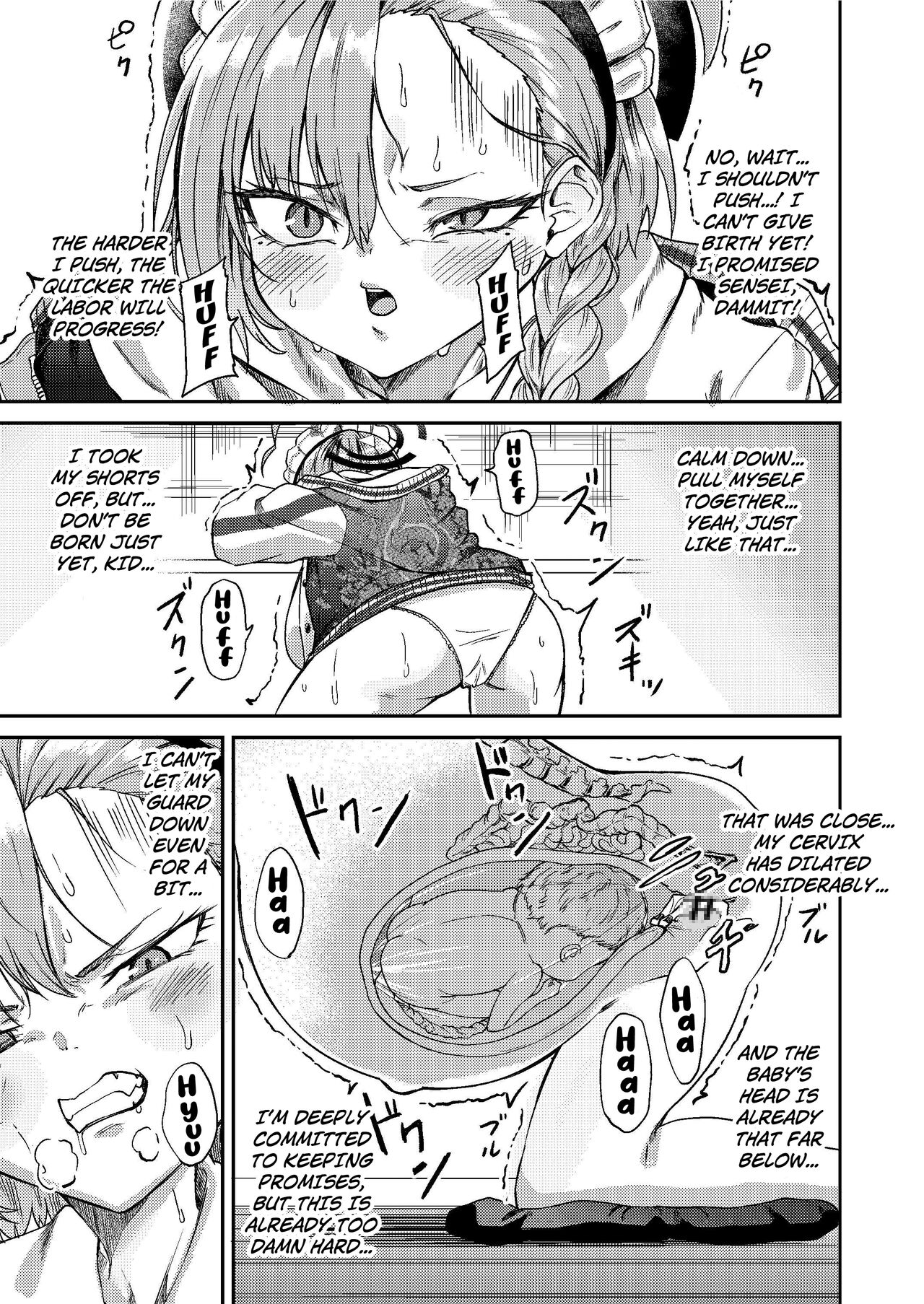 [MacNeil Koubou (Enikuma)]Sensei Wari Umarechau(Blue Archive) [English] [Kuraudo] [Digital] Page 8