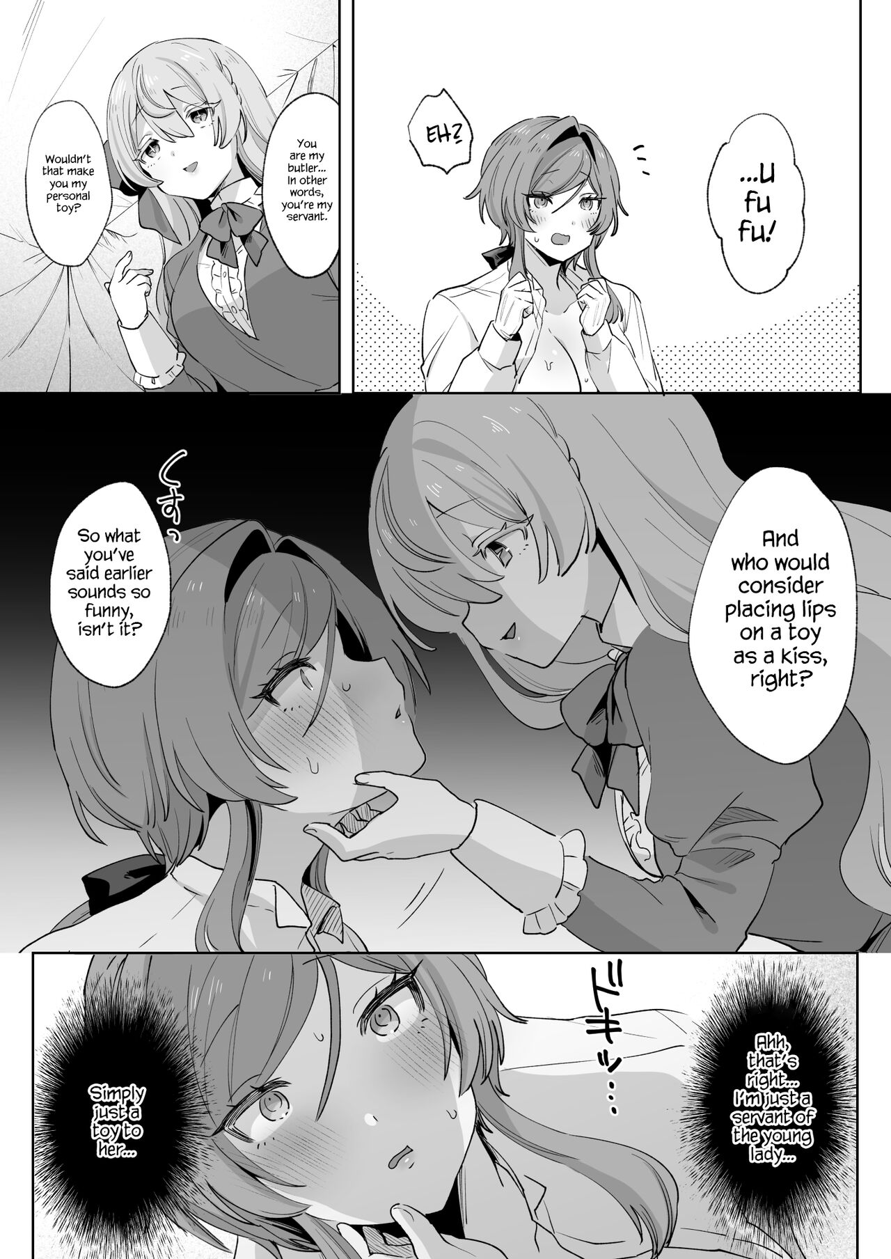 [Zutazutako]Juujun Ikemen Shitsuji ga Ojou-sama ni Dosukebe Kaihatsu Sarechau Hanashi.[English] Page 43
