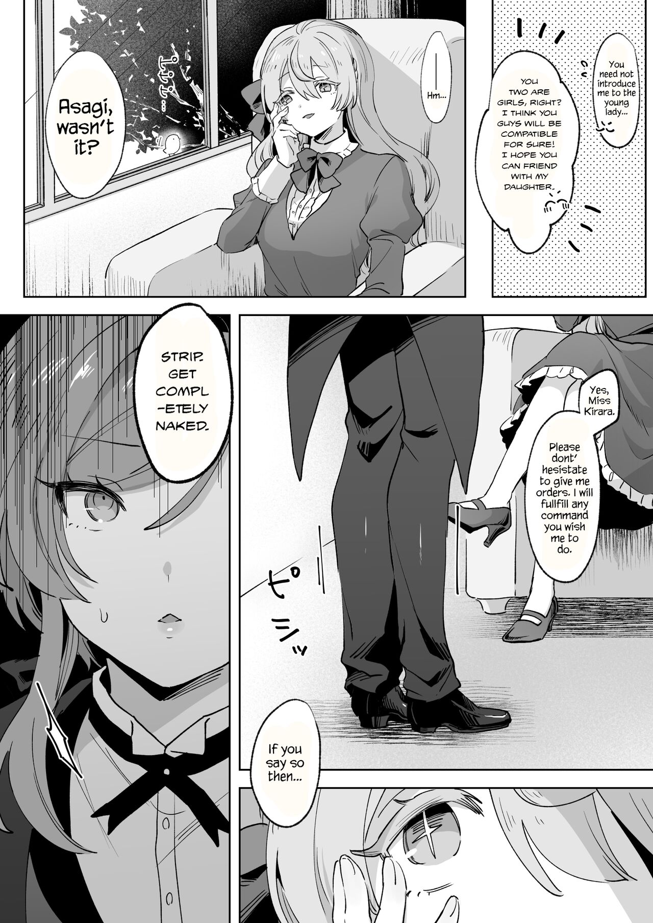 [Zutazutako]Juujun Ikemen Shitsuji ga Ojou-sama ni Dosukebe Kaihatsu Sarechau Hanashi.[English] Page 6