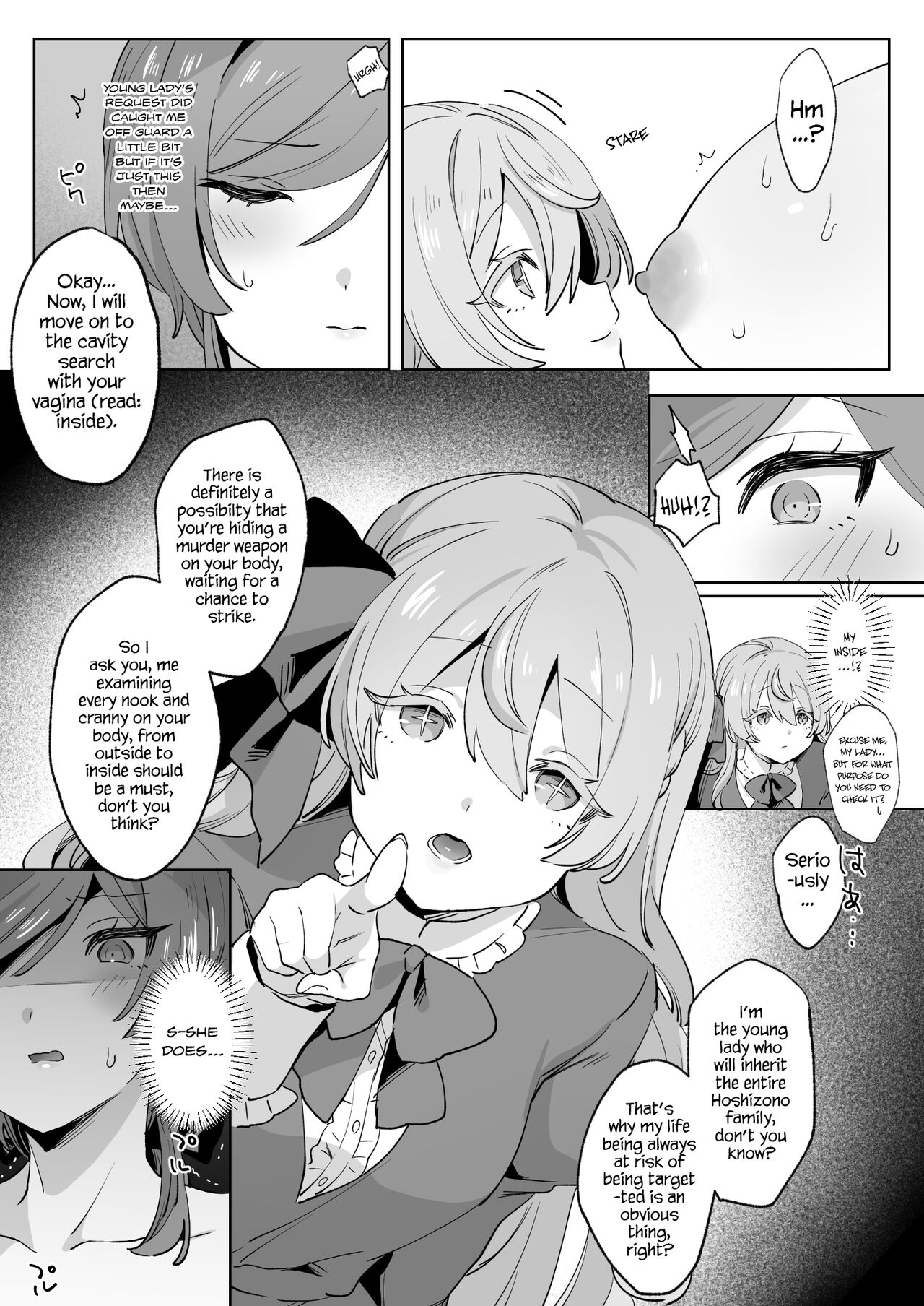 [Zutazutako]Juujun Ikemen Shitsuji ga Ojou-sama ni Dosukebe Kaihatsu Sarechau Hanashi.[English] Page 8