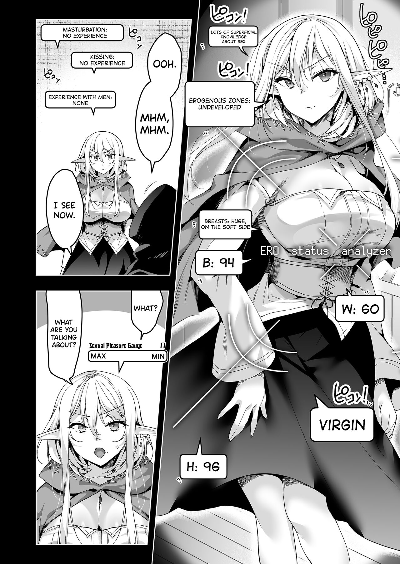 [Ninokoya (Ninoko)]Elf ni Inmon o Tsukeru Hon LEVEL:6[English] [biribiri] [Digital] Page 37