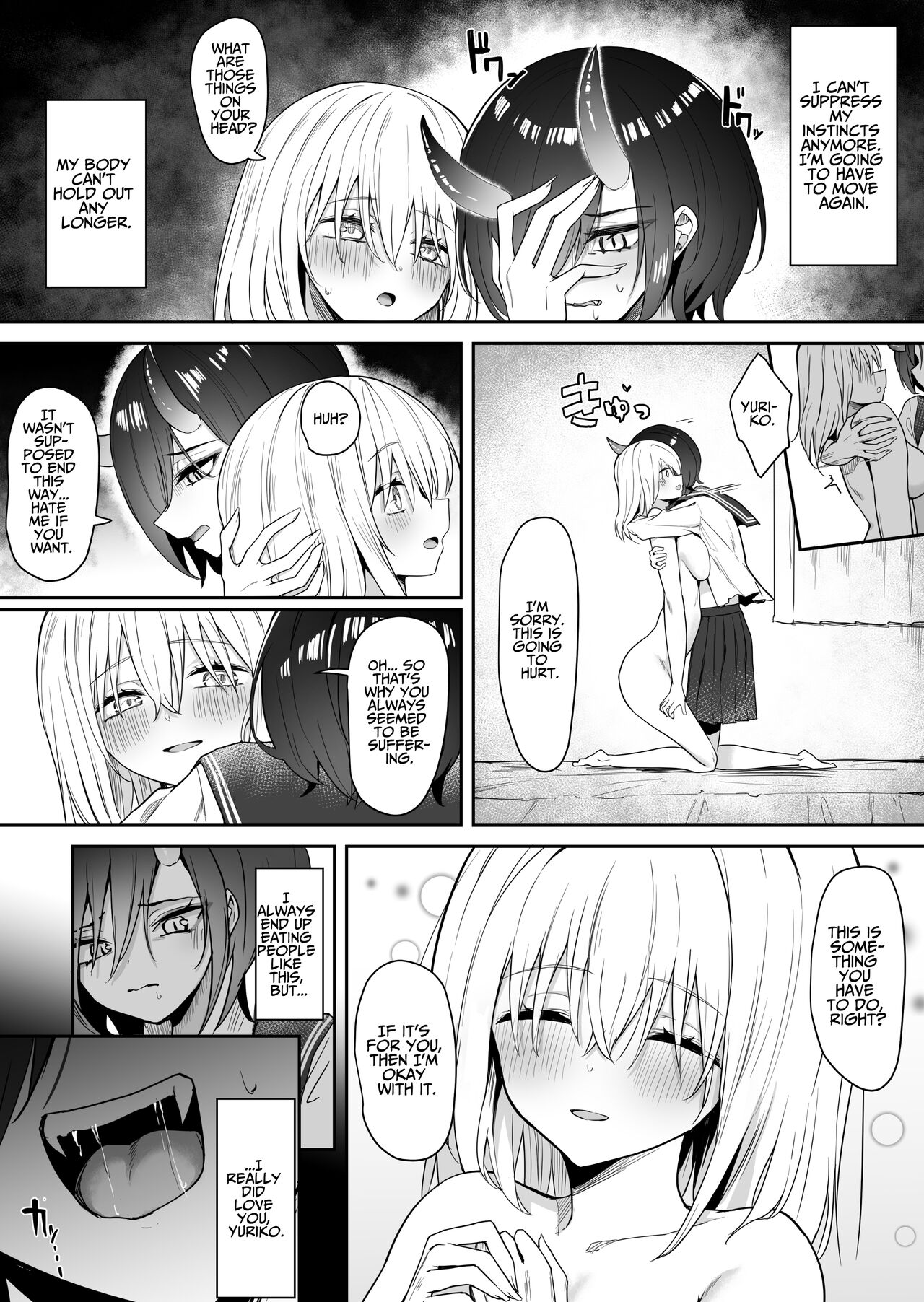 [Pirio Destruction (Piripun)]Yuri Tenshi to Ai no Oni | Lesbian Angel and The Ogre of Love[English] [Suikashoujo] Page 13