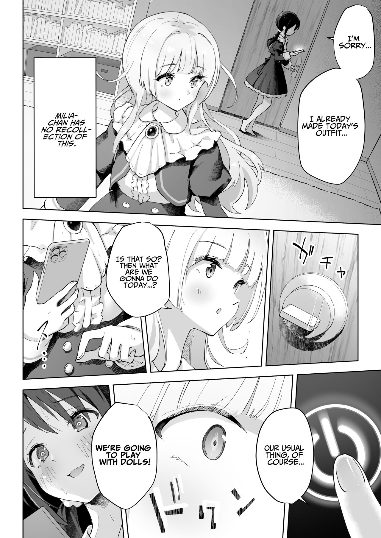 [Yotogizousi (Yotogi)]Shin-yu wa Watakushi no Kisekae Akume Ningyo | My Best Friend Is My Dress-up Spine-arching Orgasm Dolly[Digital] [English] [T's Translations] Page 8