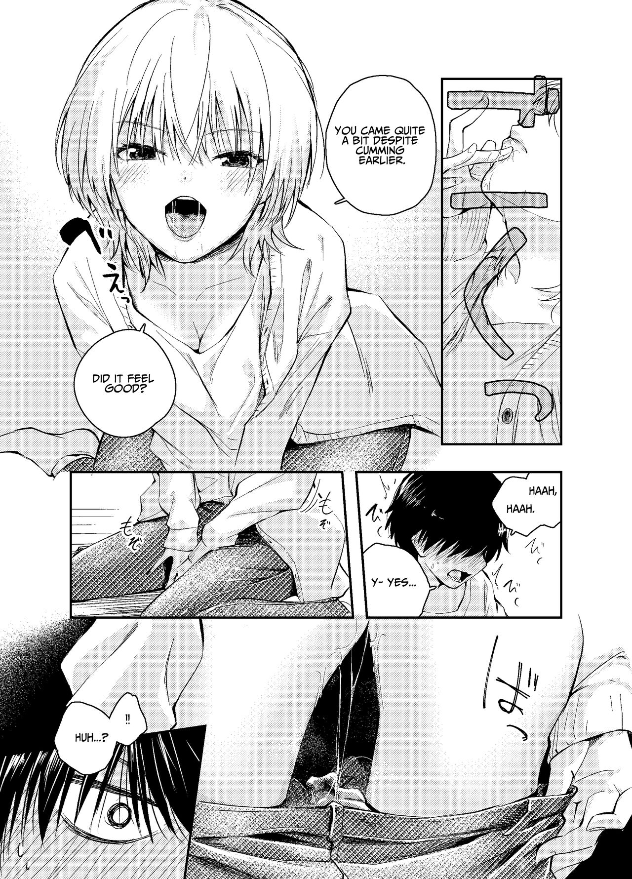 [Hatsuyasumi]Mukashi no Sugata ni Modotta Otto to no Sex wa Uwaki desu ka? | Is Having Sex With My Rejuvenated Husband Considered Cheating?[English] [Benri] Page 27