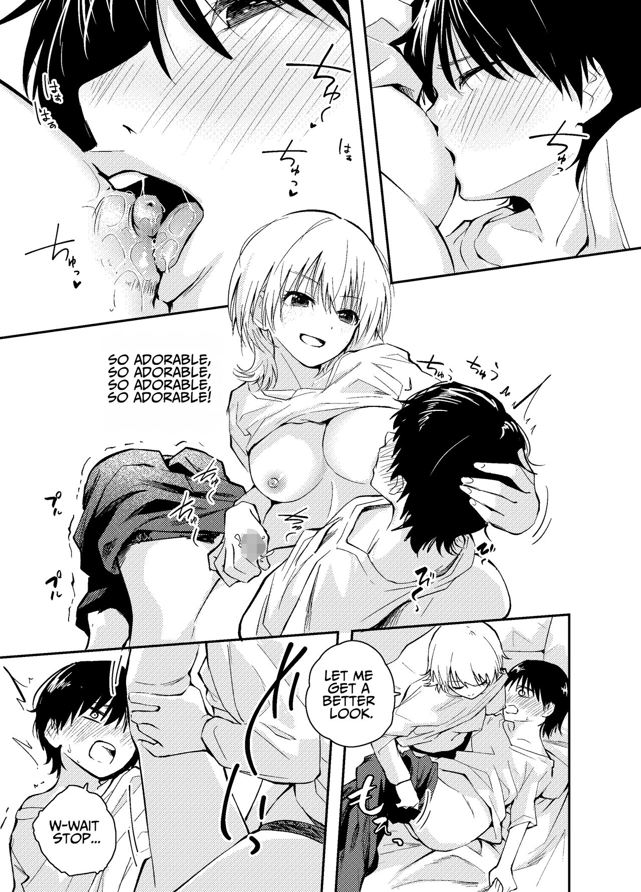 [Hatsuyasumi]Mukashi no Sugata ni Modotta Otto to no Sex wa Uwaki desu ka? | Is Having Sex With My Rejuvenated Husband Considered Cheating?[English] [Benri] Page 37