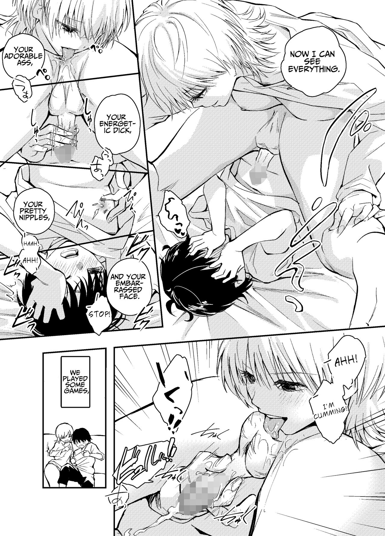 [Hatsuyasumi]Mukashi no Sugata ni Modotta Otto to no Sex wa Uwaki desu ka? | Is Having Sex With My Rejuvenated Husband Considered Cheating?[English] [Benri] Page 38