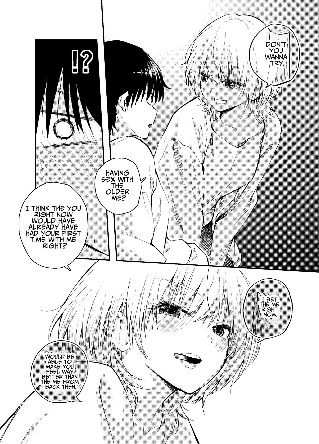 [Hatsuyasumi]Mukashi no Sugata ni Modotta Otto to no Sex wa Uwaki desu ka? | Is Having Sex With My Rejuvenated Husband Considered Cheating?[English] [Benri] Page 9