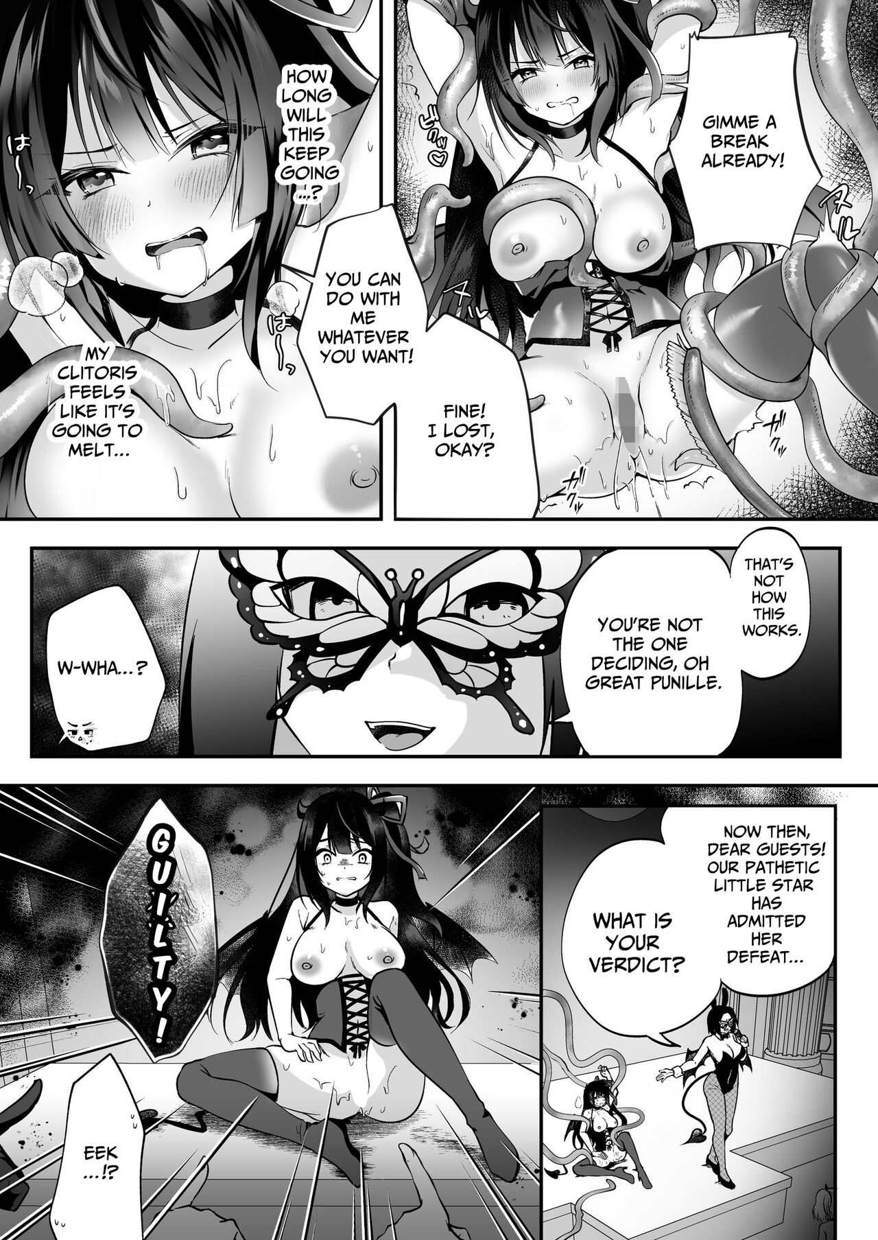 [Seika Kairaku Shoten (Eltoria, Rurimaru)]Mesu Gaki Sakyubasu no Wakara se Tyoukyou Kurabu～Kuri ze me × Nyoudou ze me × Zako Manko ka～ | Succubus Discipline Club ~Clit & Urethra Teasing x Weak Pussy-fication~[English] [Strike Noire] Page 14