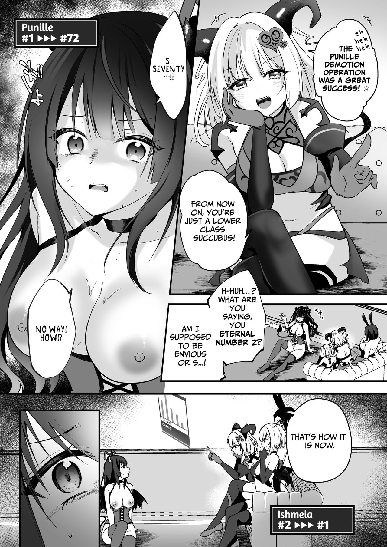 [Seika Kairaku Shoten (Eltoria, Rurimaru)]Mesu Gaki Sakyubasu no Wakara se Tyoukyou Kurabu～Kuri ze me × Nyoudou ze me × Zako Manko ka～ | Succubus Discipline Club ~Clit & Urethra Teasing x Weak Pussy-fication~[English] [Strike Noire] Page 26