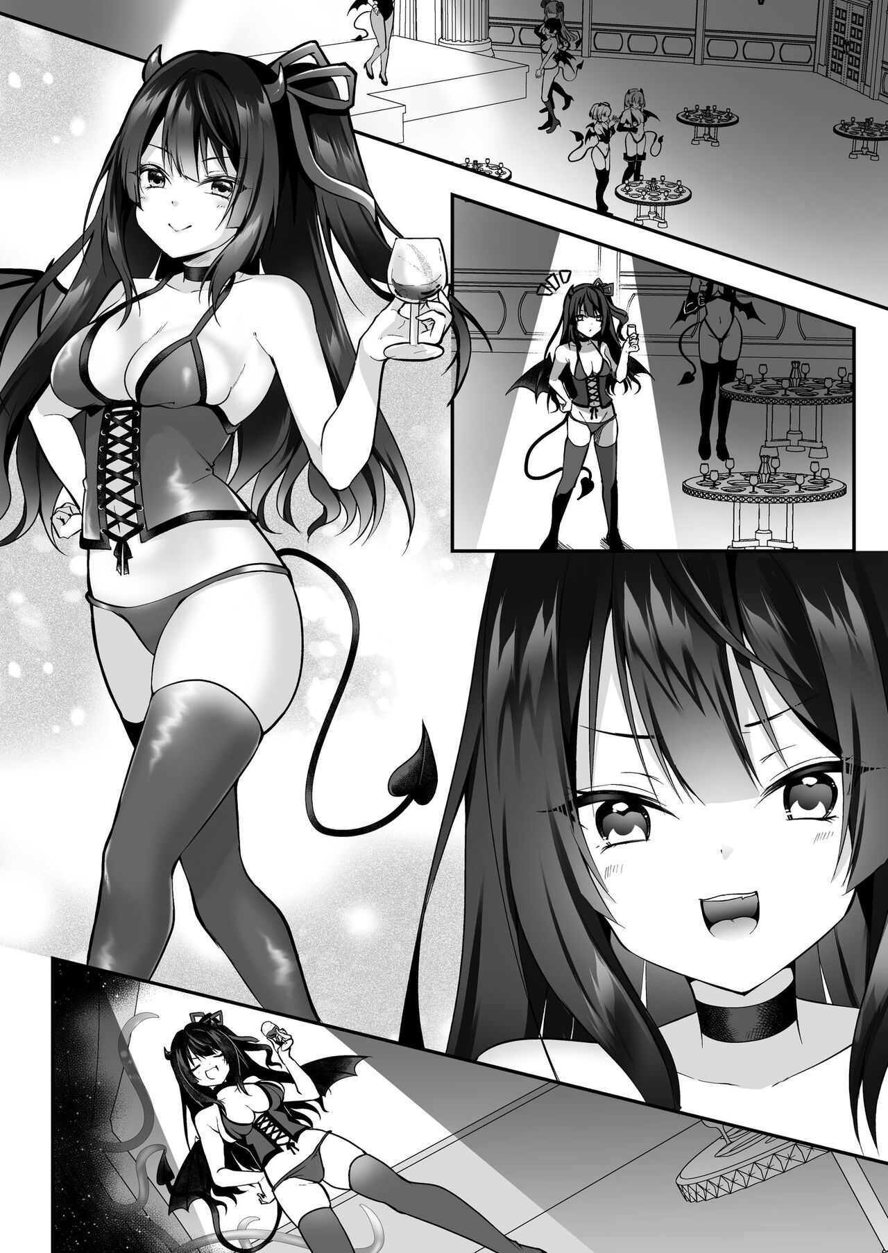 [Seika Kairaku Shoten (Eltoria, Rurimaru)]Mesu Gaki Sakyubasu no Wakara se Tyoukyou Kurabu～Kuri ze me × Nyoudou ze me × Zako Manko ka～ | Succubus Discipline Club ~Clit & Urethra Teasing x Weak Pussy-fication~[English] [Strike Noire] Page 41